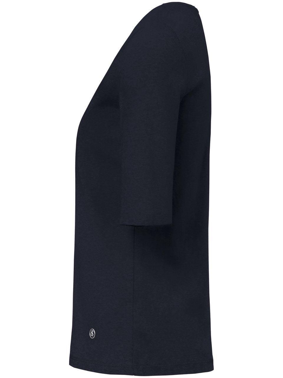 Thumbnail - Rundhals-Shirt Modell Velvet Bogner blau