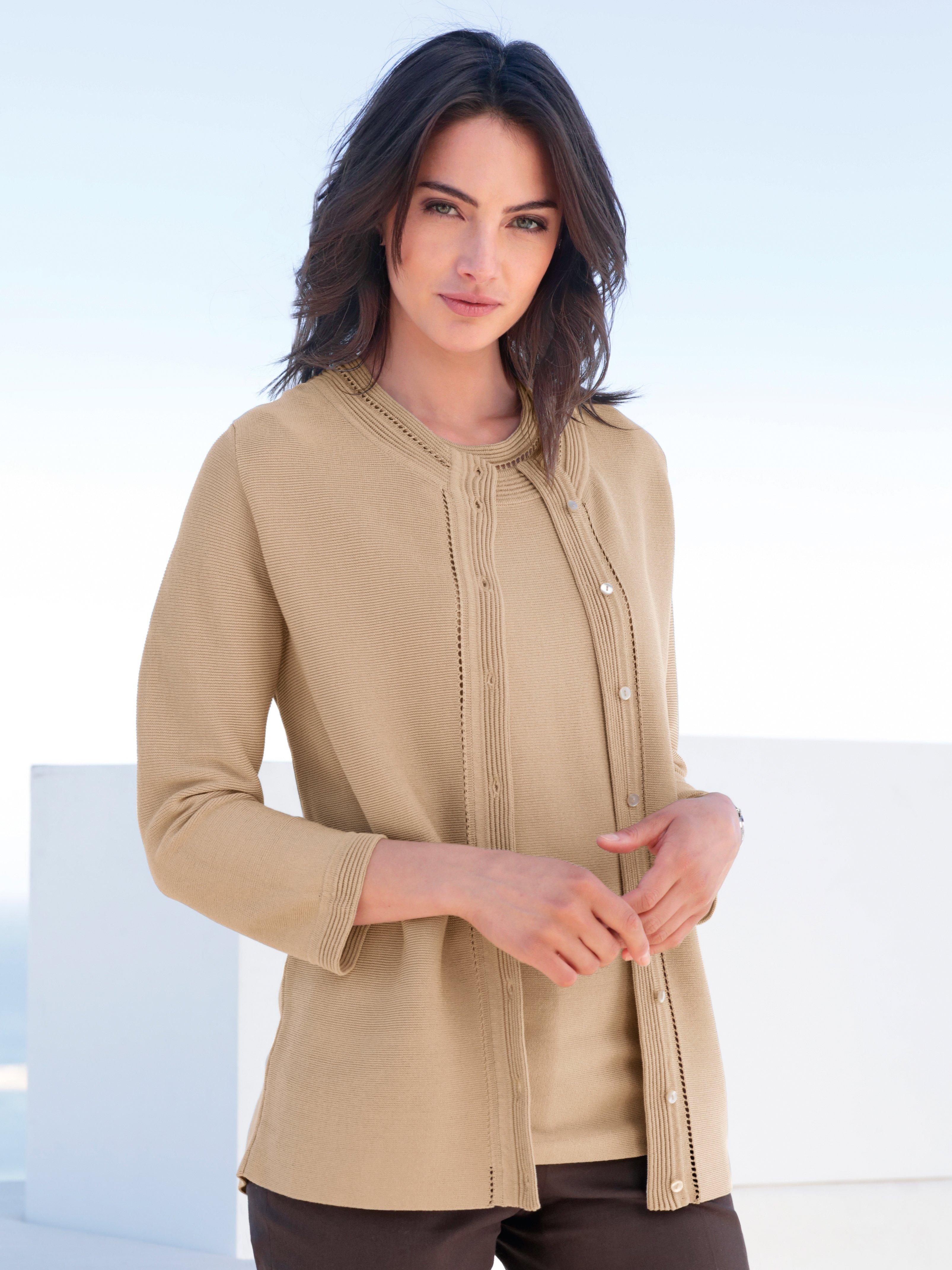 Peter Hahn - Strickjacke mit 3/4-Arm