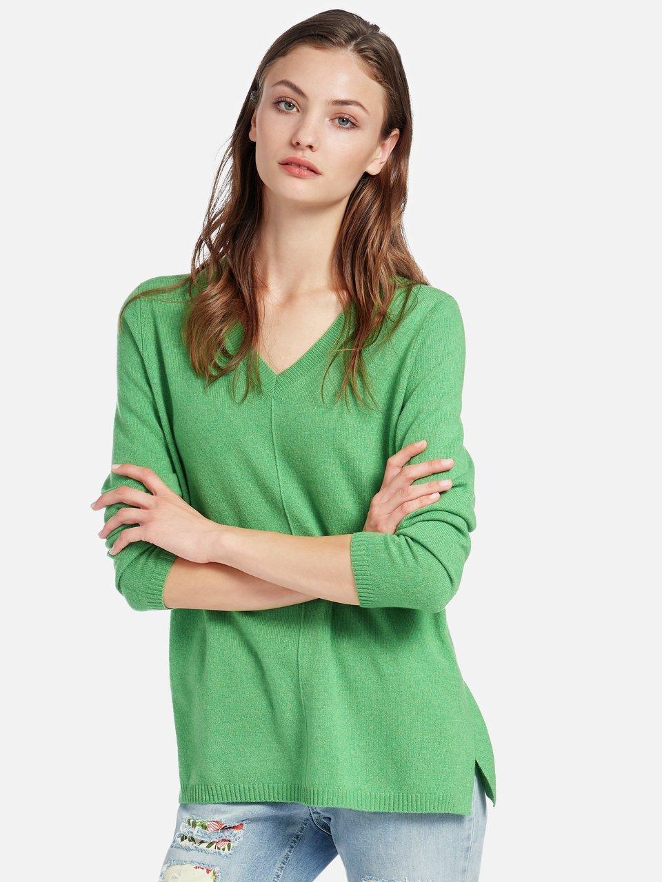 Peter Hahn - V-Pullover aus 100% Premium-Kaschmir