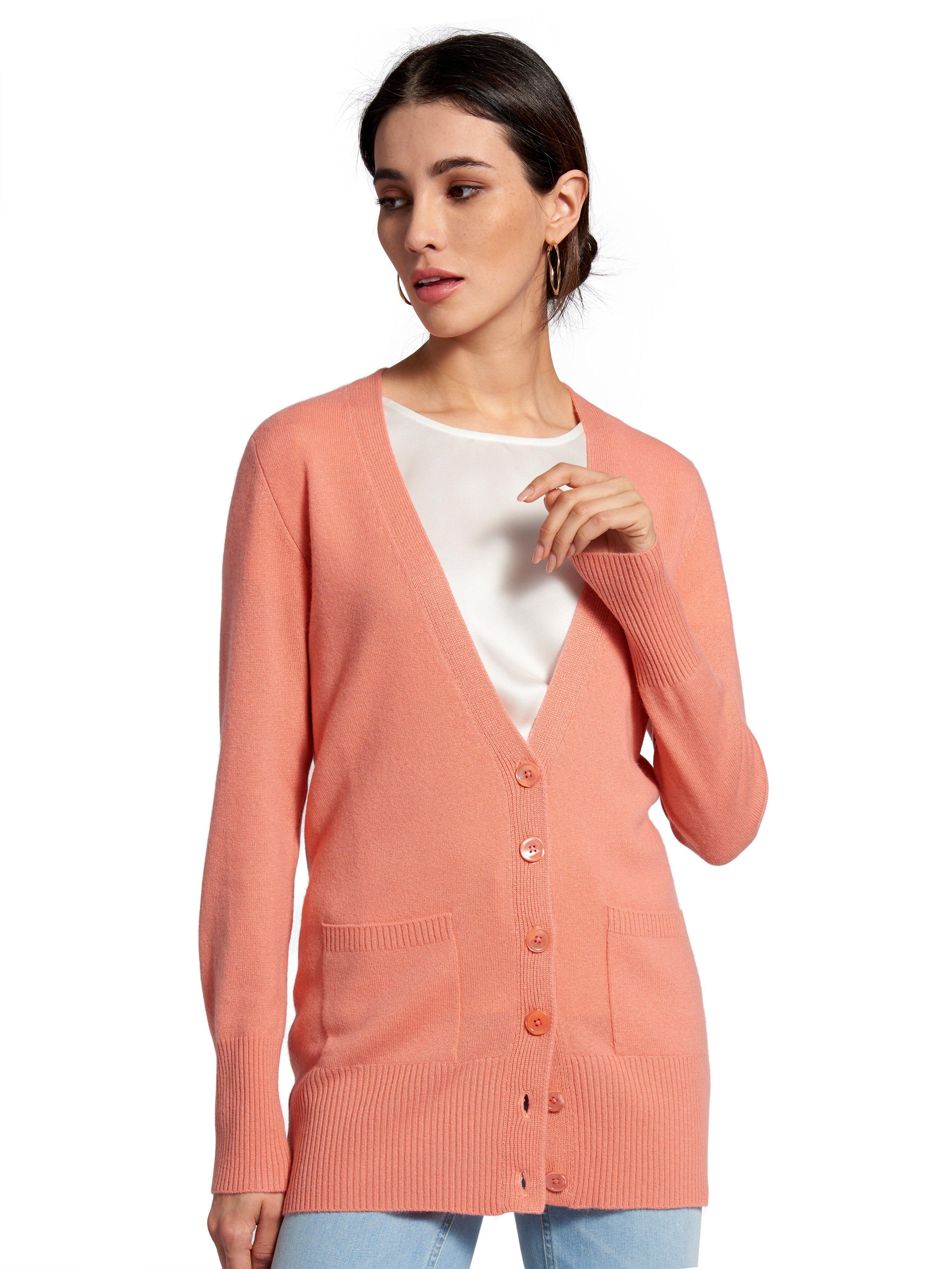 Peter Hahn Cashmere - Strickjacke Jennifer aus 100% Premium-Kaschmir
