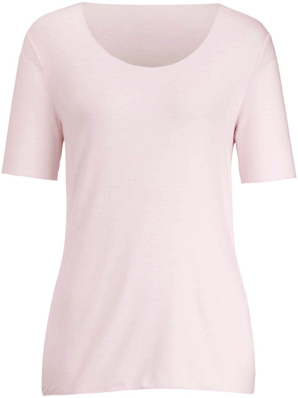 Thumbnail - Peter Hahn - Rundhals-Shirt mit langem 1/2-Arm, rosé, Gr. 52 / XXL