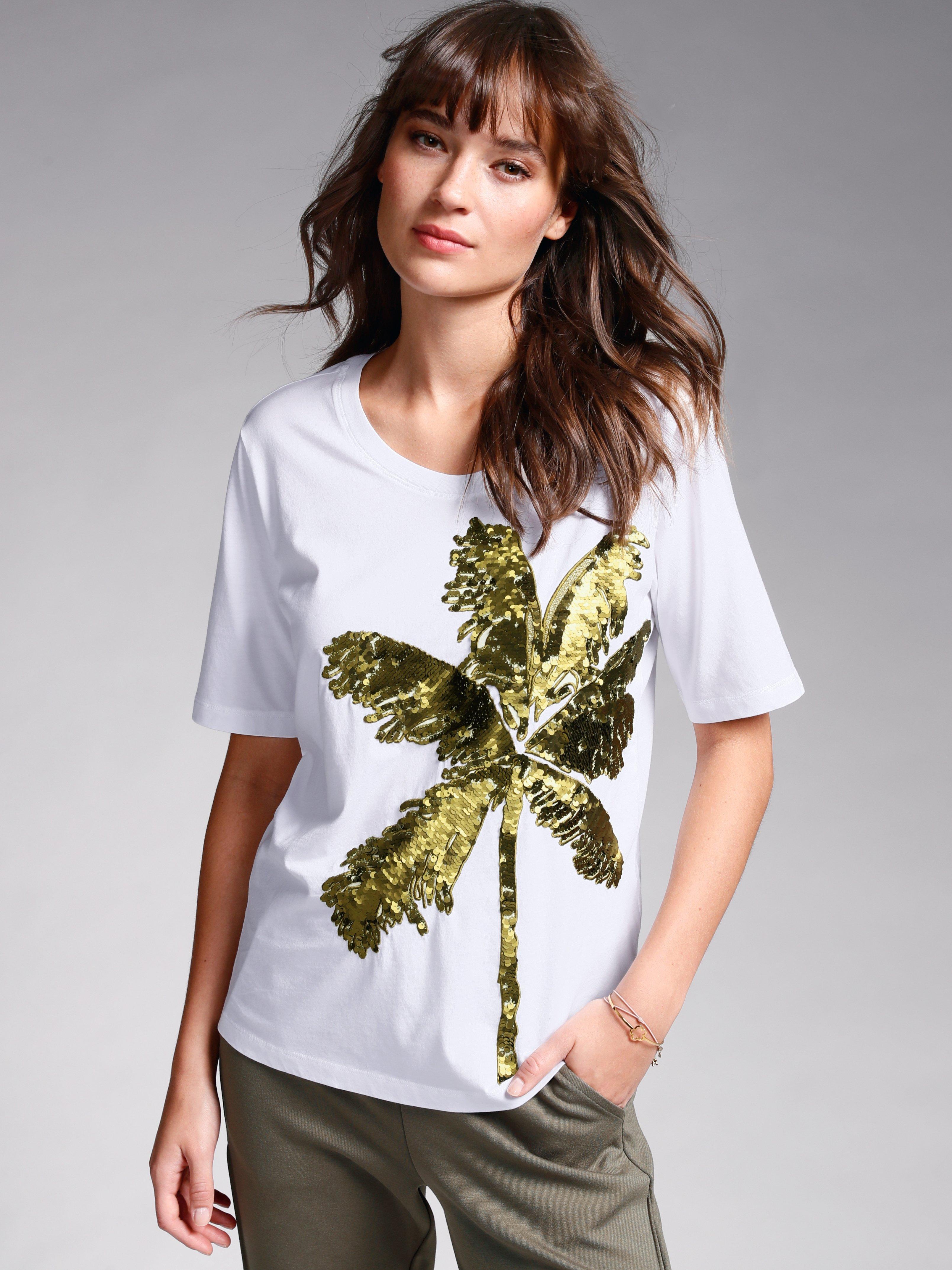 Margittes - Shirt van 100% katoen met ronde hals