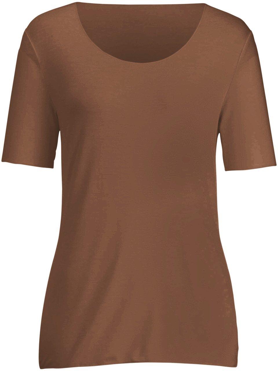Shirt Van Peter Hahn bruin