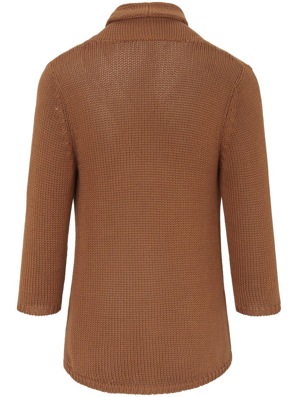 Thumbnail - Cardigan 3/4-Arm Peter Hahn braun