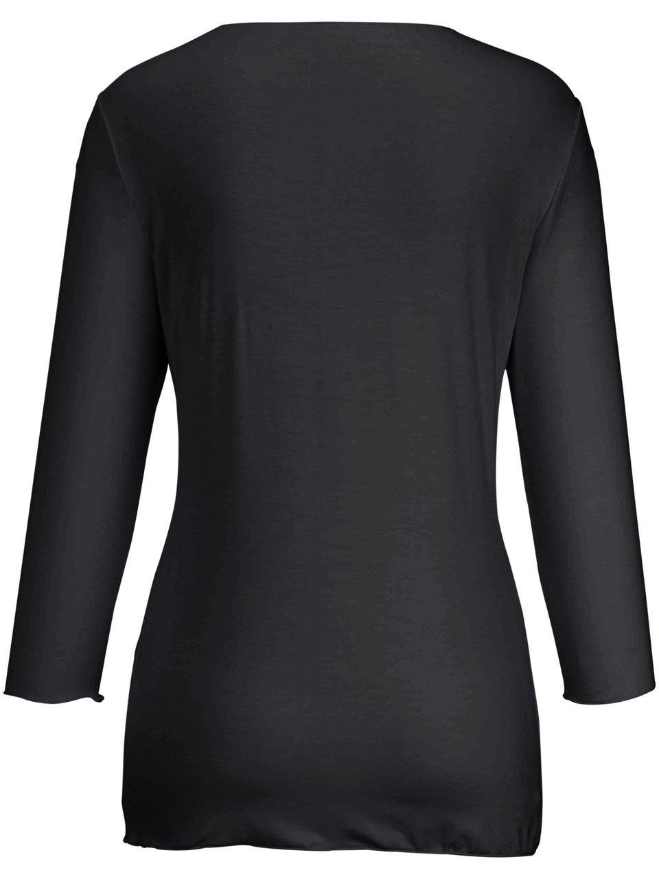 Thumbnail - Rundhals-Shirt Peter Hahn schwarz