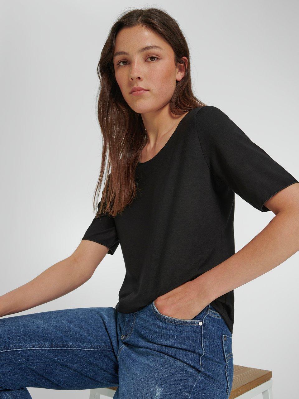 Peter Hahn - Rundhals-Shirt mit langem 1/2-Arm