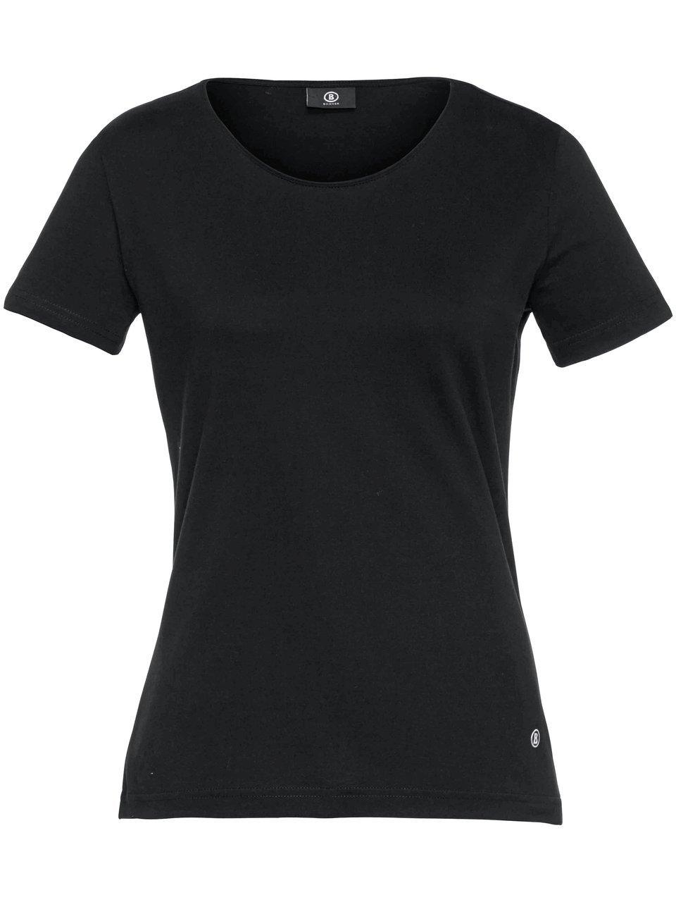 Shirt model Anni 100% katoen ronde hals Van Bogner zwart