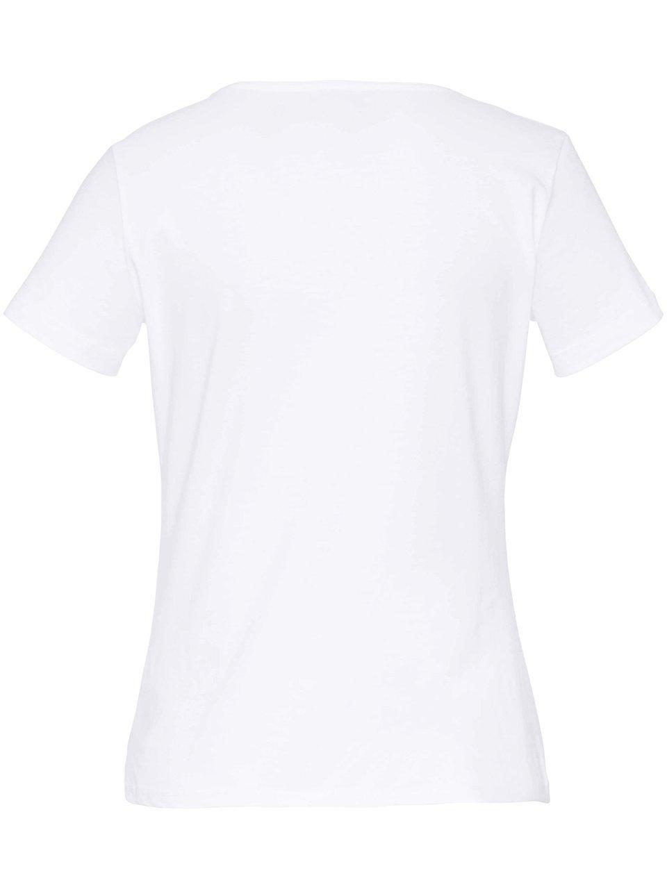 Thumbnail - Rundhals-Shirt Modell Anni Bogner weiss