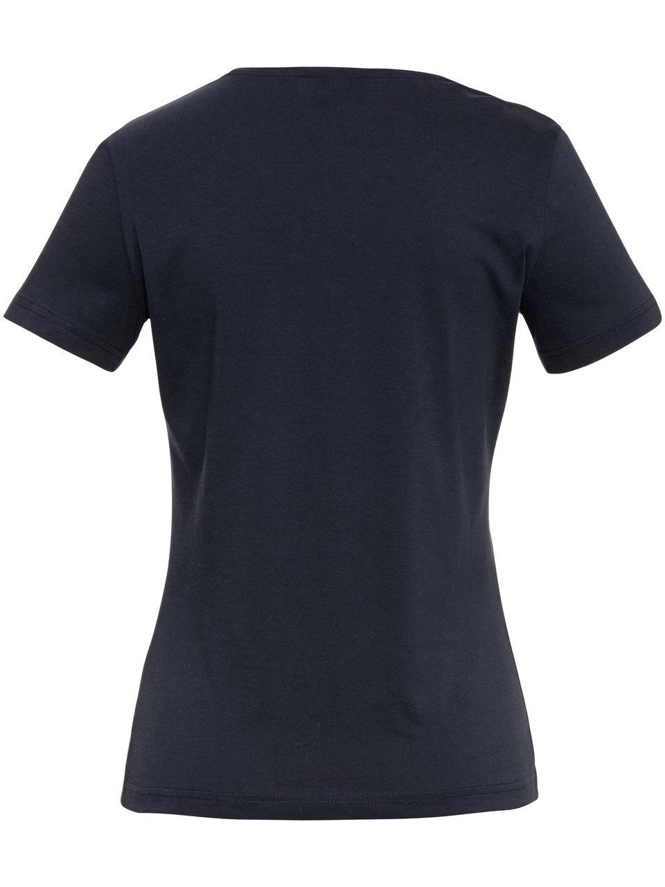 Thumbnail - Rundhals-Shirt Modell Anni Bogner blau