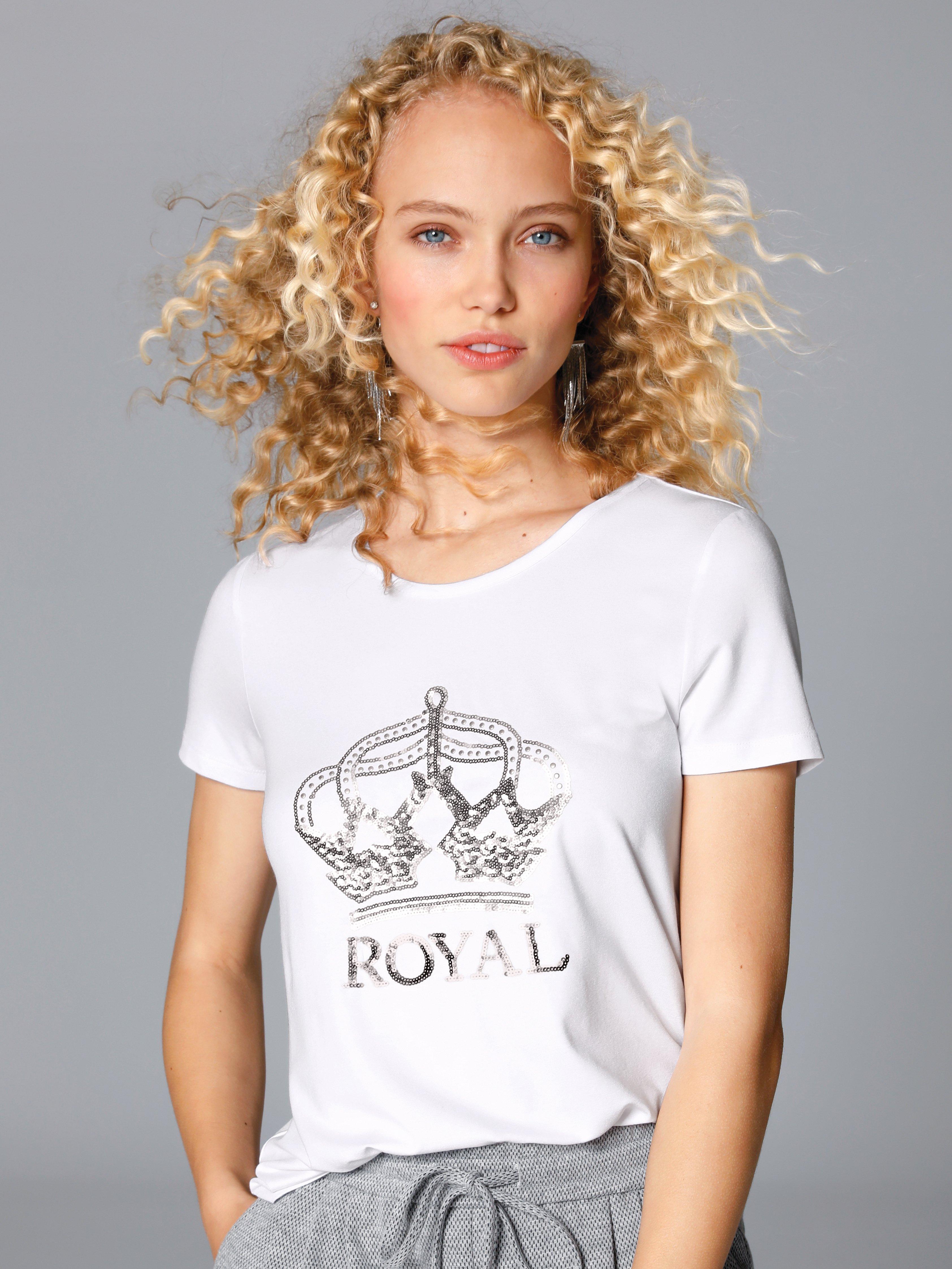 MYBC - Shirt met ronde hals en korte mouwen