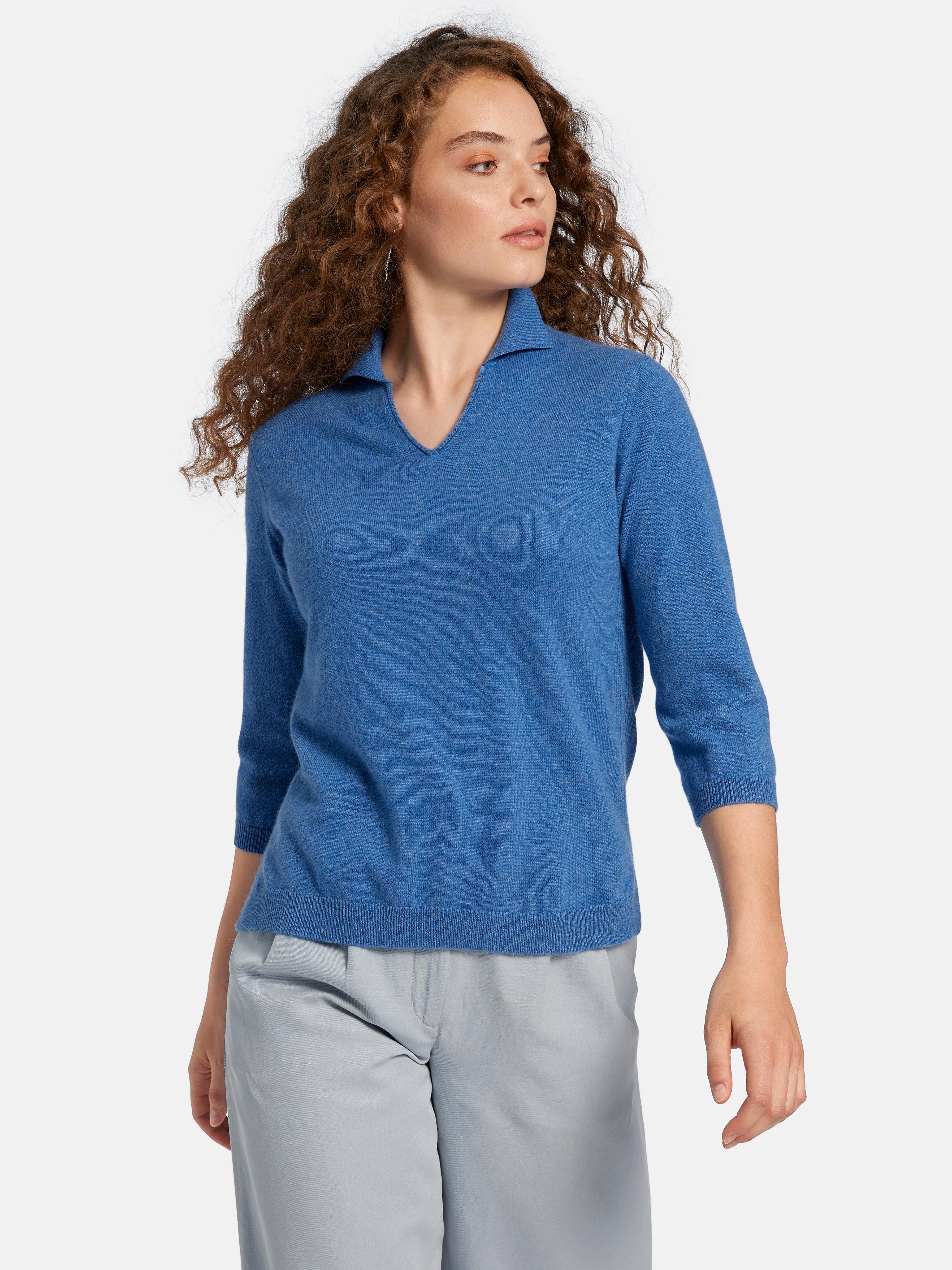 include - Polo-Pullover aus 100% Premium-Kaschmir