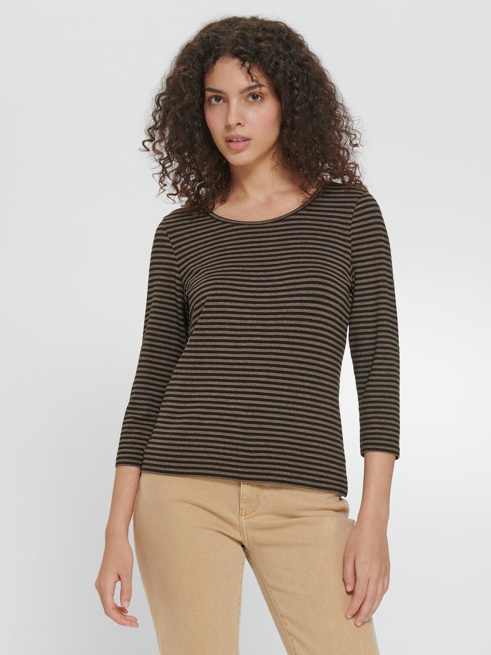 Peter Hahn - Shirt met ronde hals en 3/4-mouwen