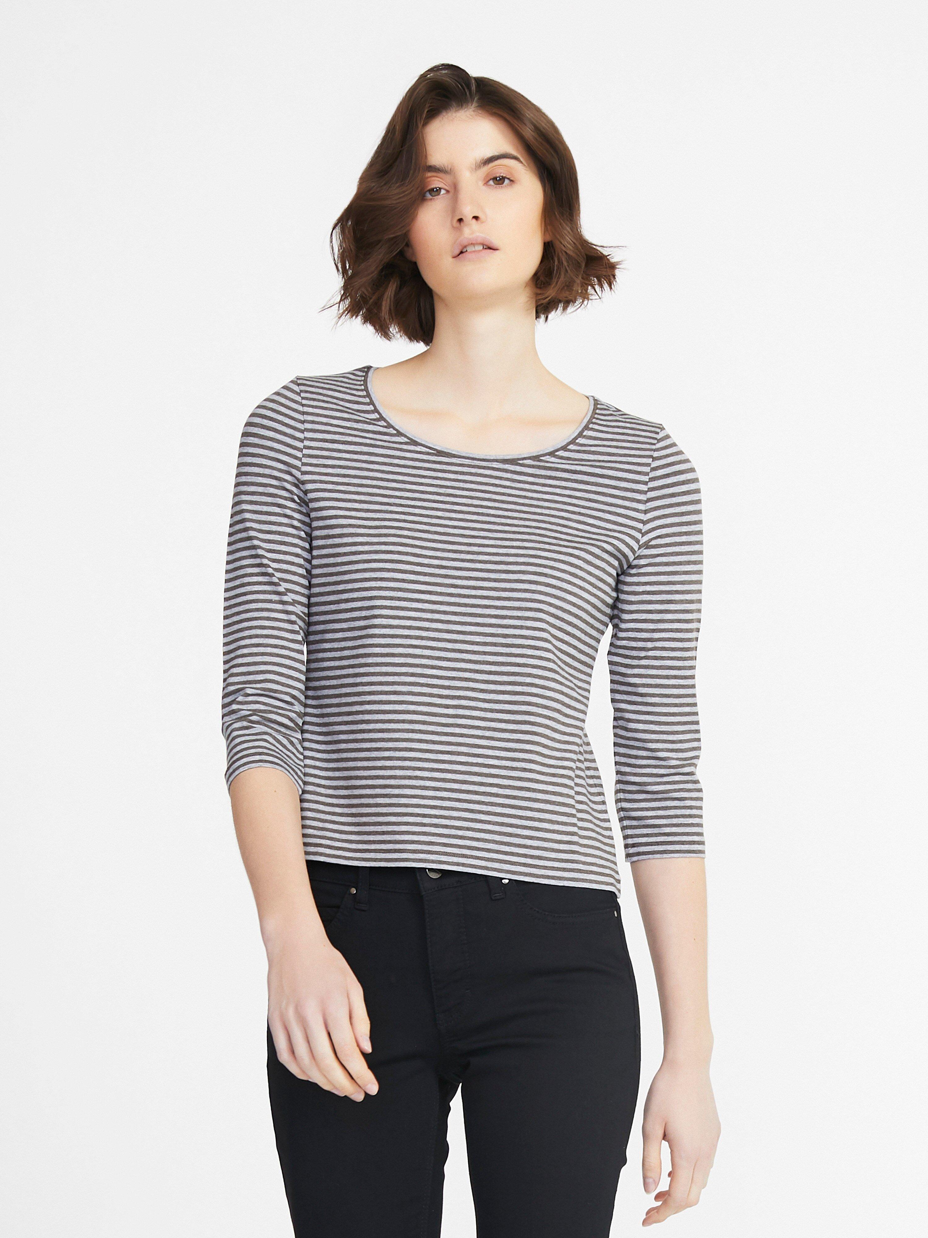 Peter Hahn - Rundhals-Shirt mit 3/4-Arm
