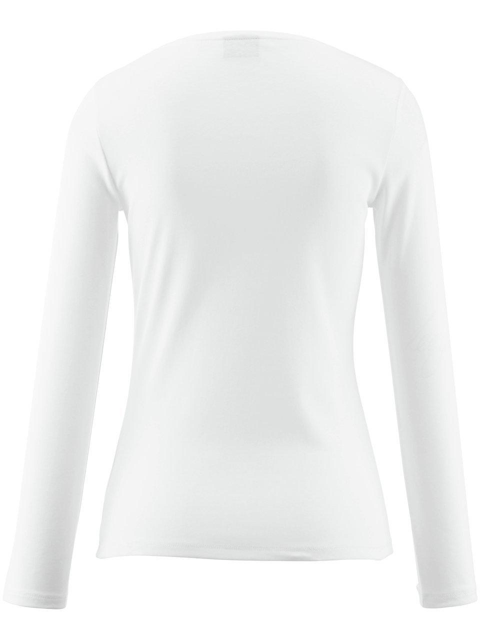 Thumbnail - Rundhals-Shirt Modell Nasha Bogner weiss