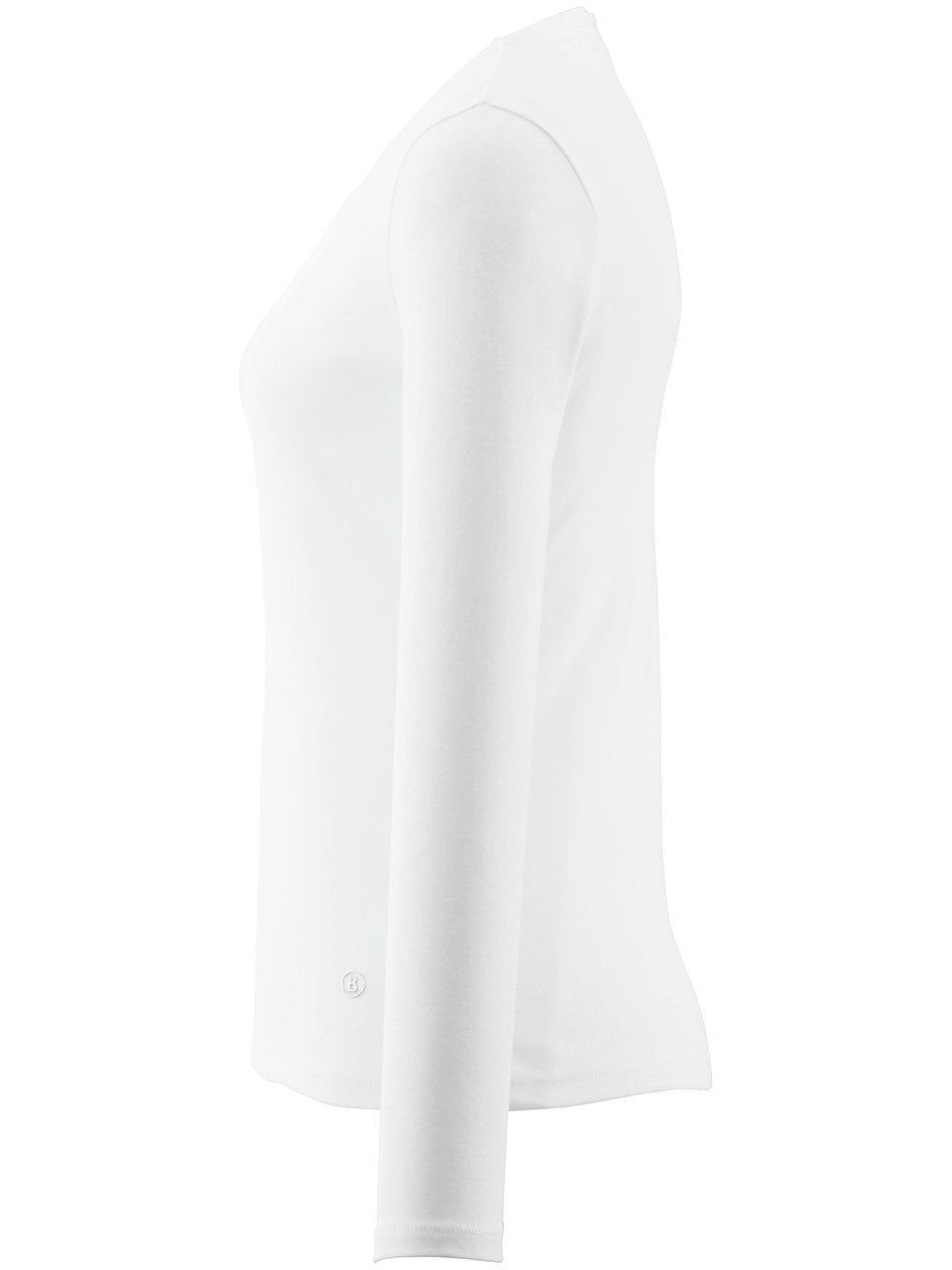 Thumbnail - Rundhals-Shirt Modell Nasha Bogner weiss
