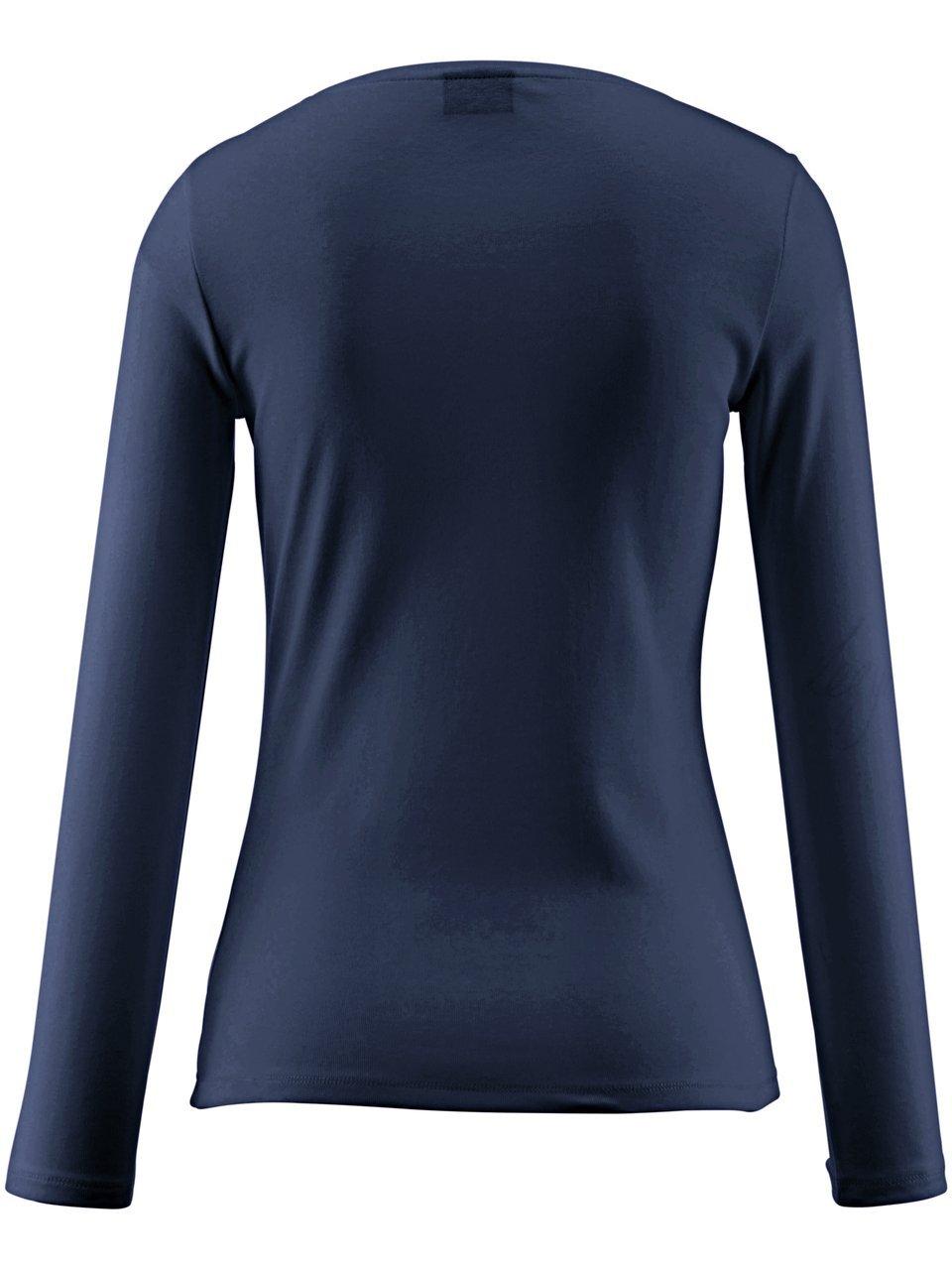 Thumbnail - Rundhals-Shirt Modell Nasha Bogner blau