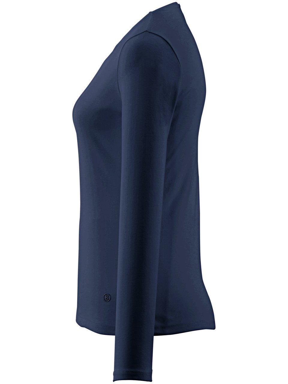 Thumbnail - Rundhals-Shirt Modell Nasha Bogner blau