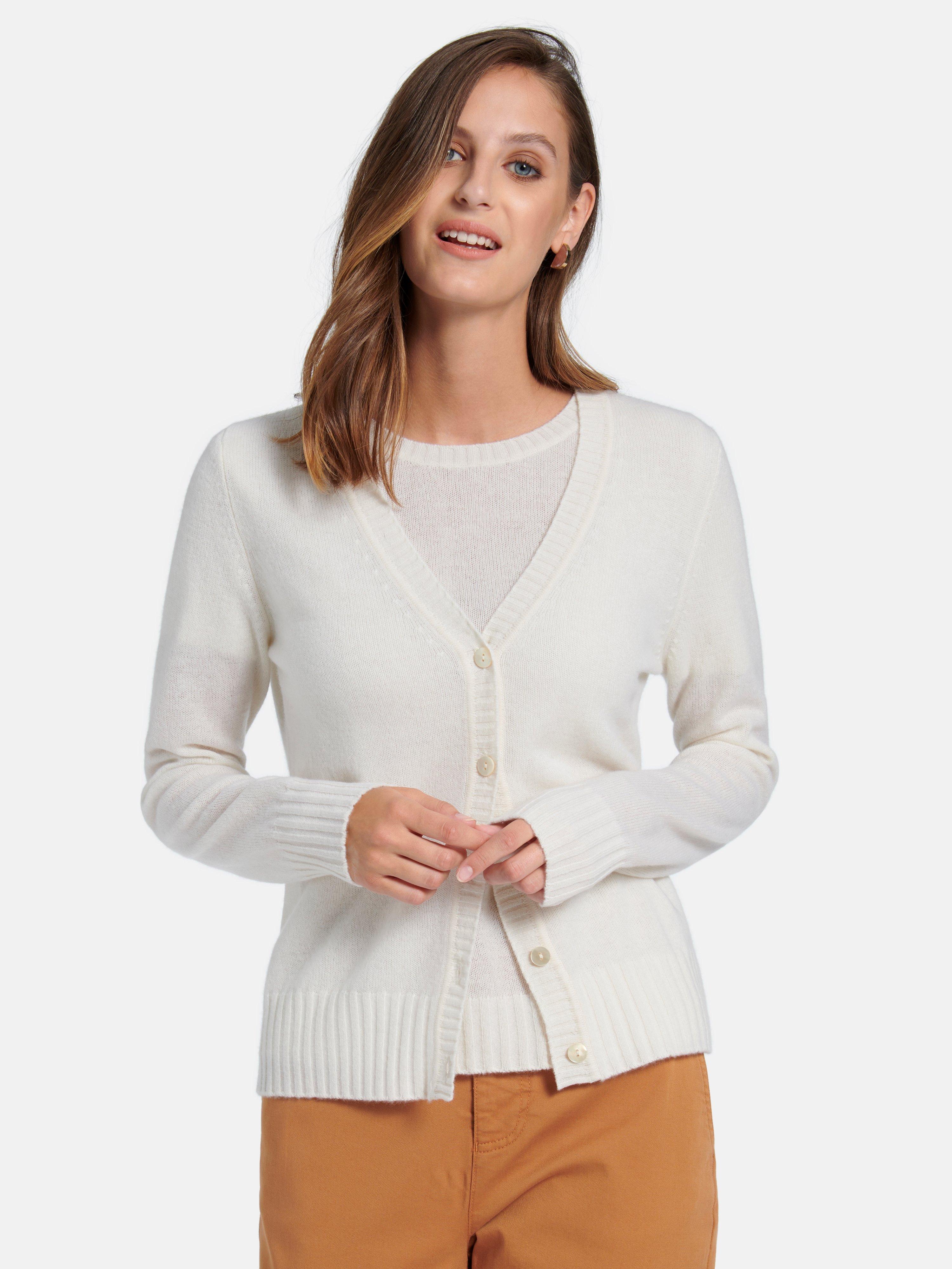 Peter Hahn Cashmere - Strickjacke aus 100% Kaschmir