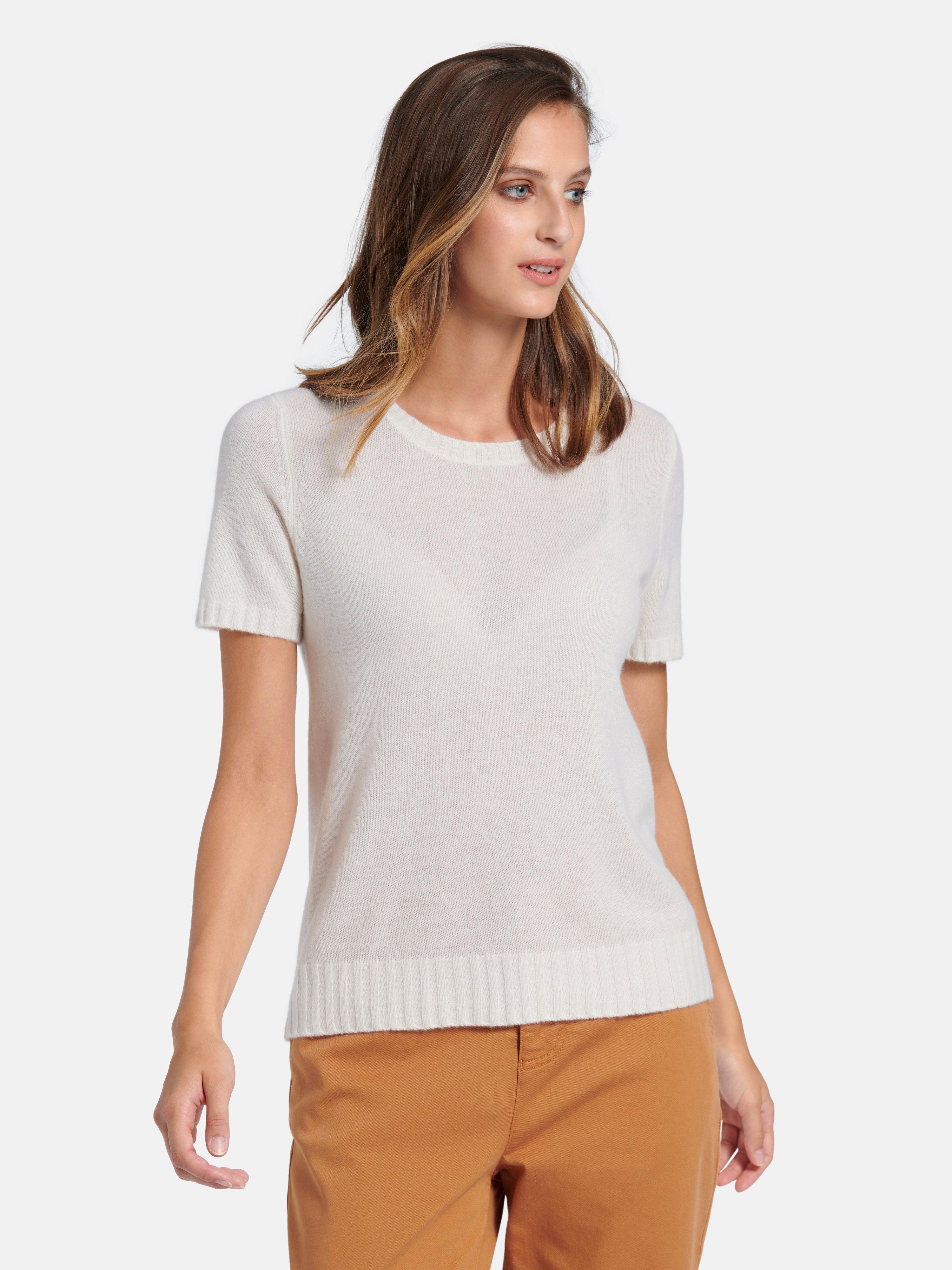 Peter Hahn Cashmere - Rundhals-Pullover aus 100% Premium-Kaschmir