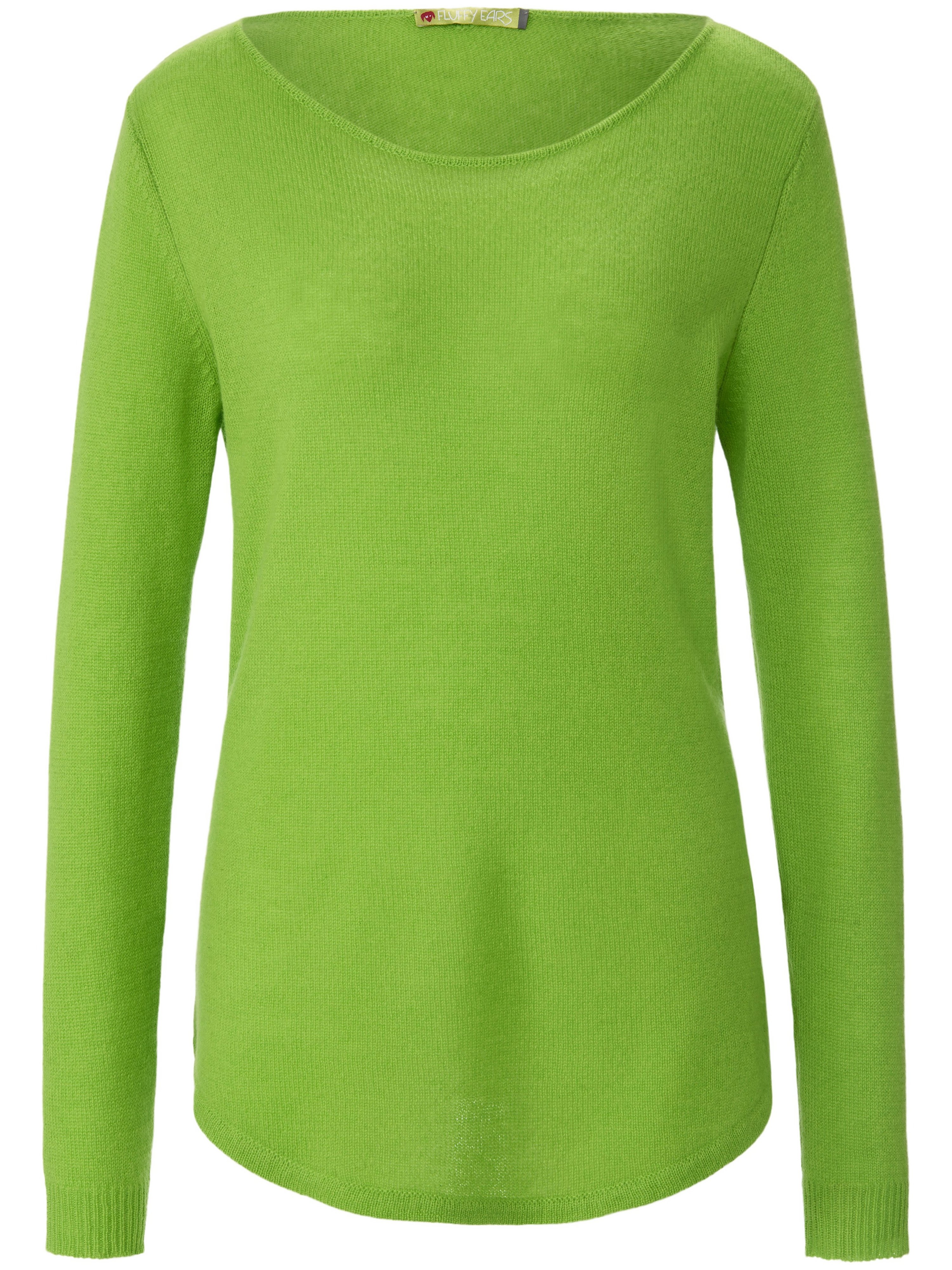 Le pull 100% cachemire  FLUFFY EARS vert taille 48