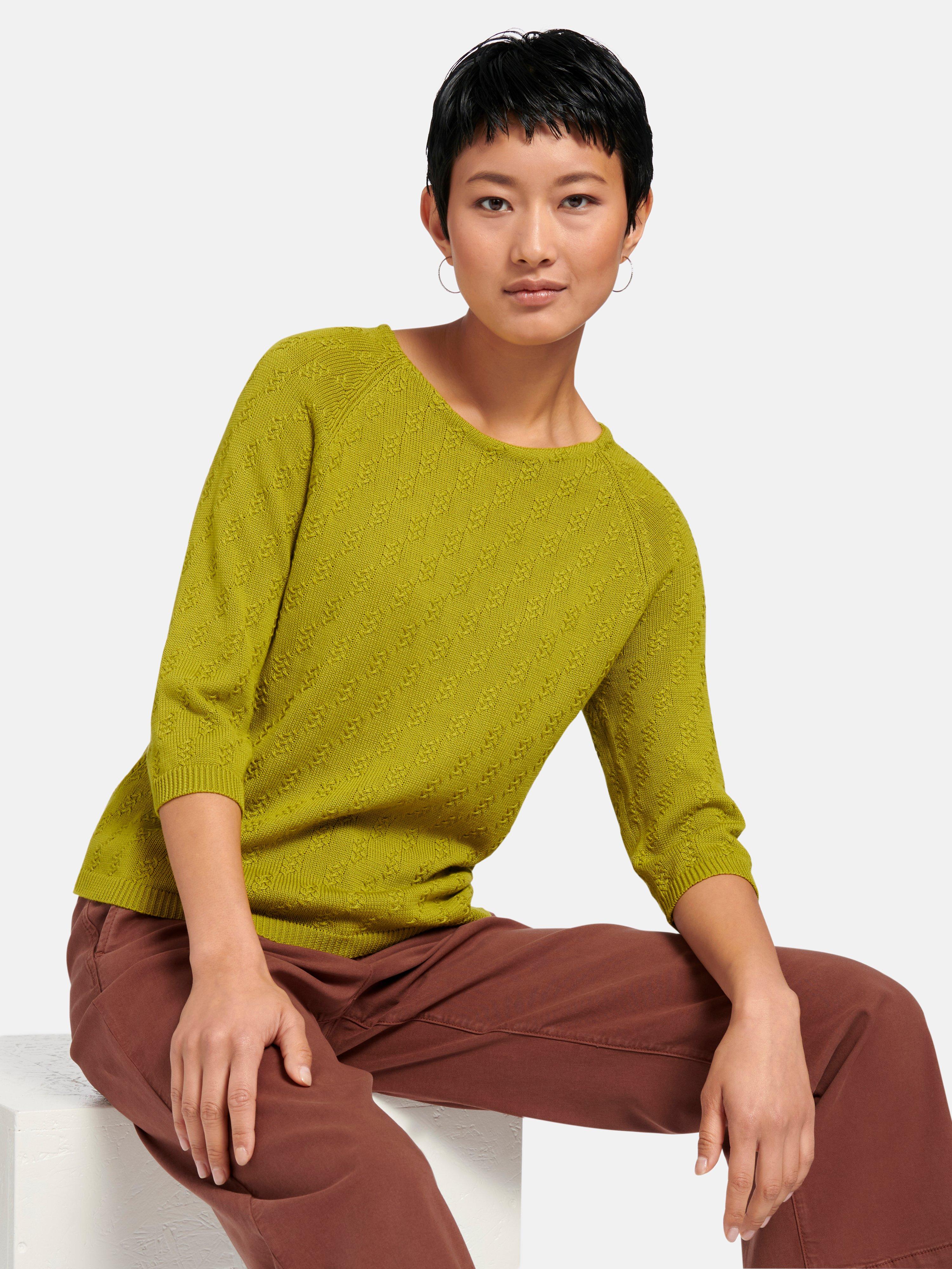 Peter Hahn - Rundhals-Pullover aus 100% SUPIMA®-Baumwolle