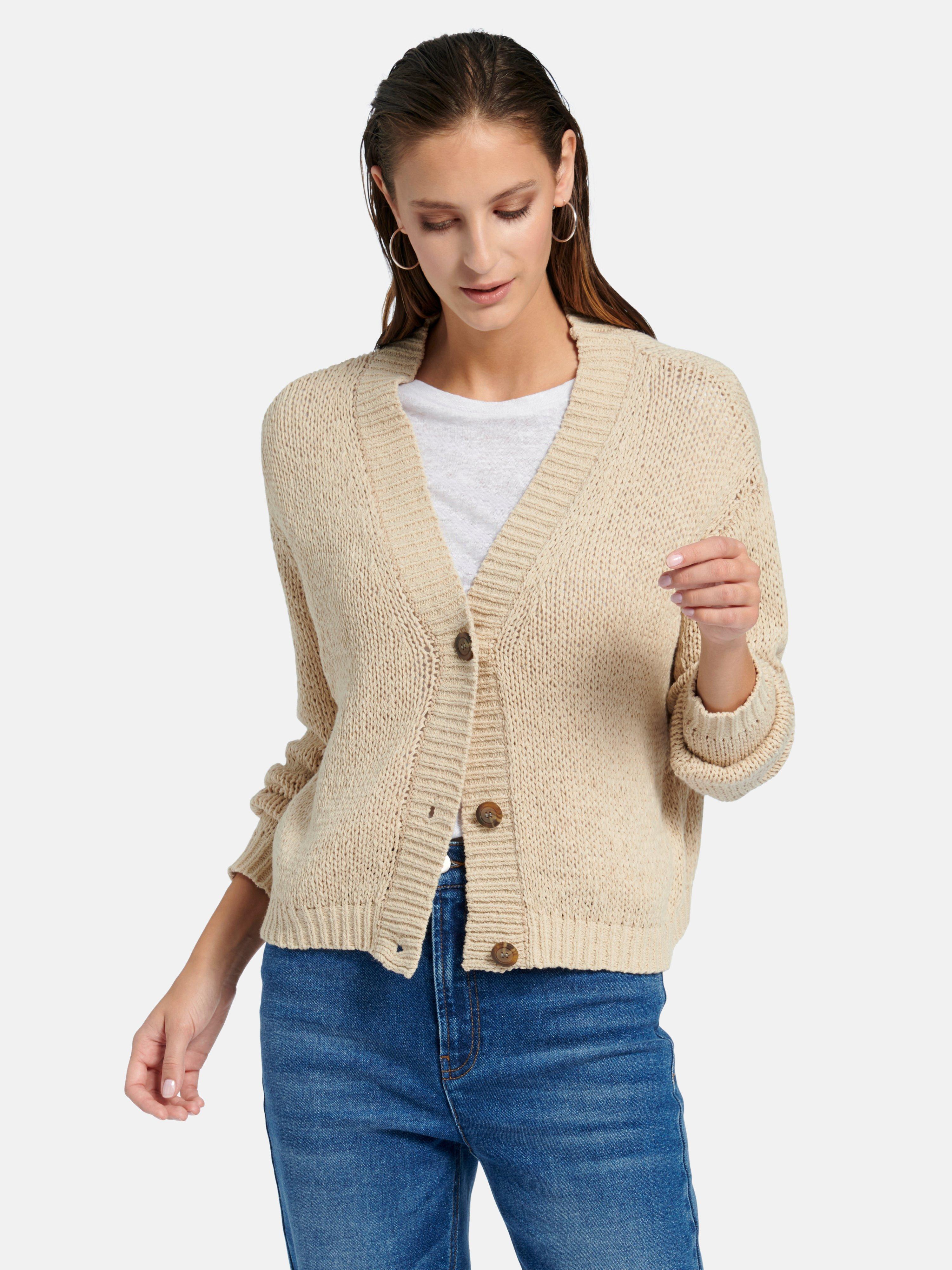 portray berlin - Vest met knoopsluiting en ribboorden