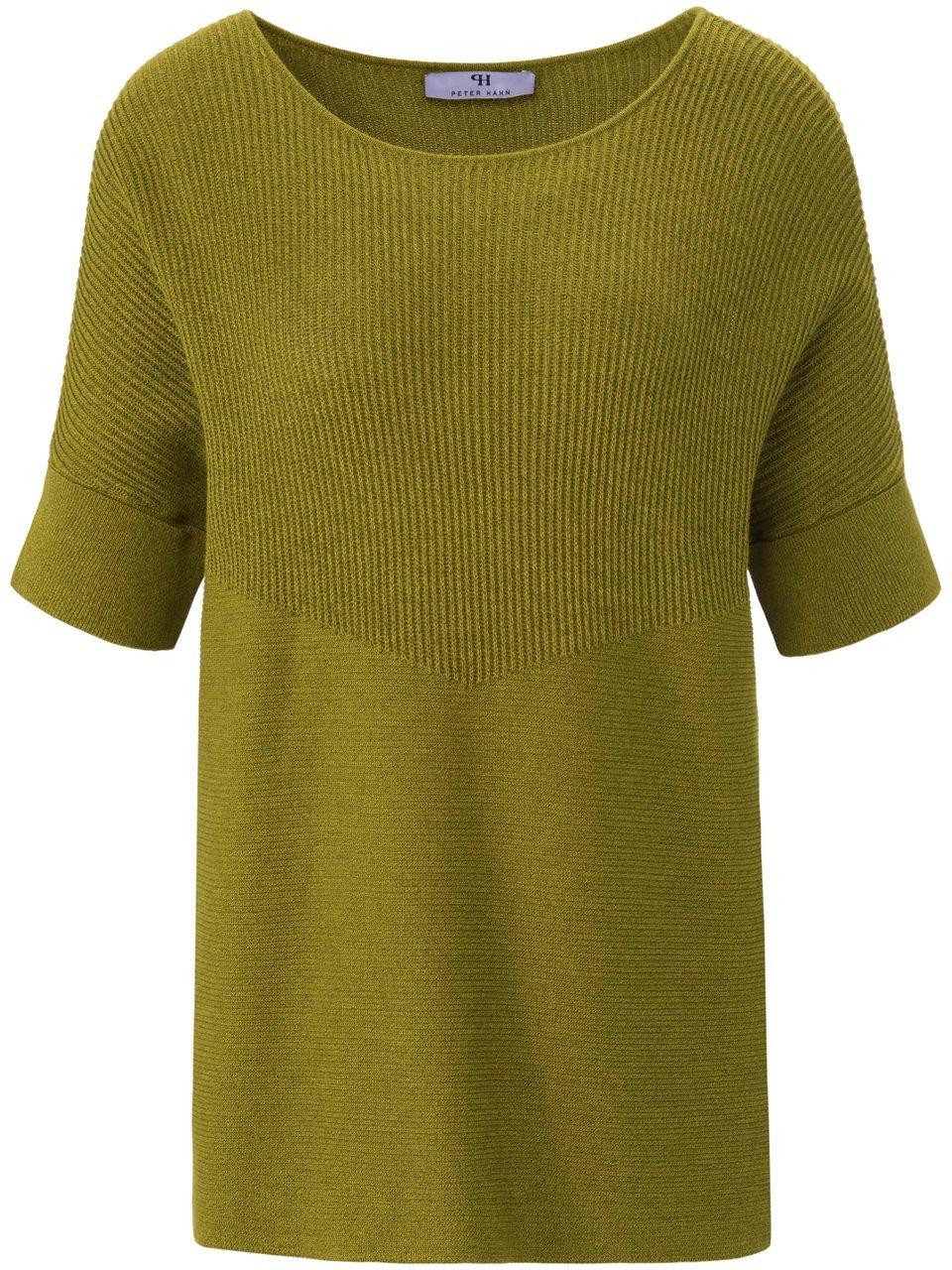 Thumbnail - Peter Hahn - Pullover mit Kimono-Halbarm, grün, Gr. 36 / S - Baumwolle