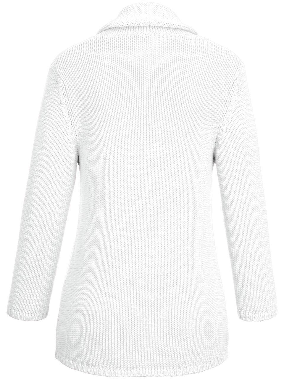 Thumbnail - Cardigan 3/4-Arm Peter Hahn weiss
