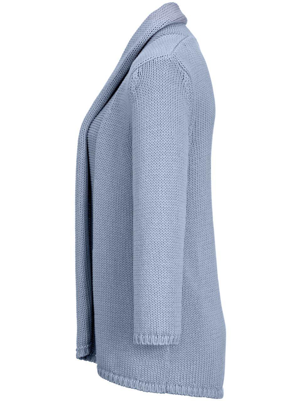 Thumbnail - Cardigan 3/4-Arm Peter Hahn blau