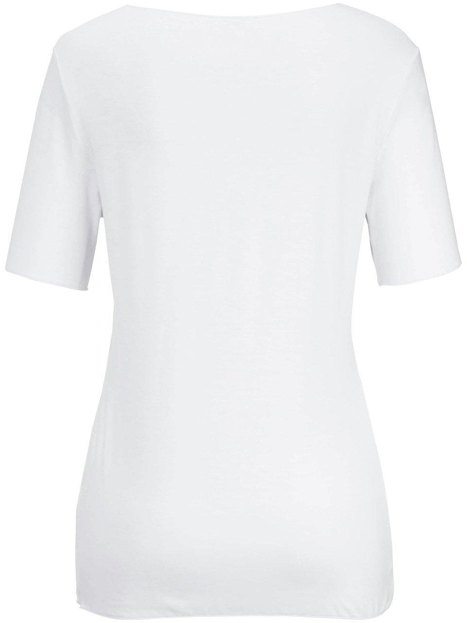 Thumbnail - Rundhals-Shirt langem 1/2-Arm Peter Hahn weiss