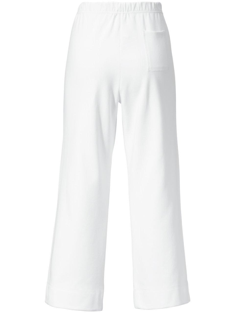 Thumbnail - 7/8-Schlupf-Hose Ruth Green Cotton weiss