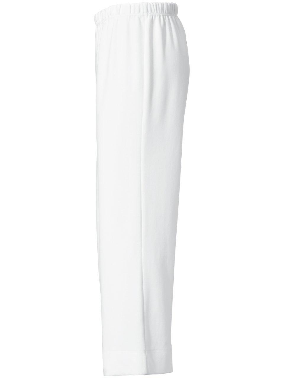 Thumbnail - 7/8-Schlupf-Hose Ruth Green Cotton weiss