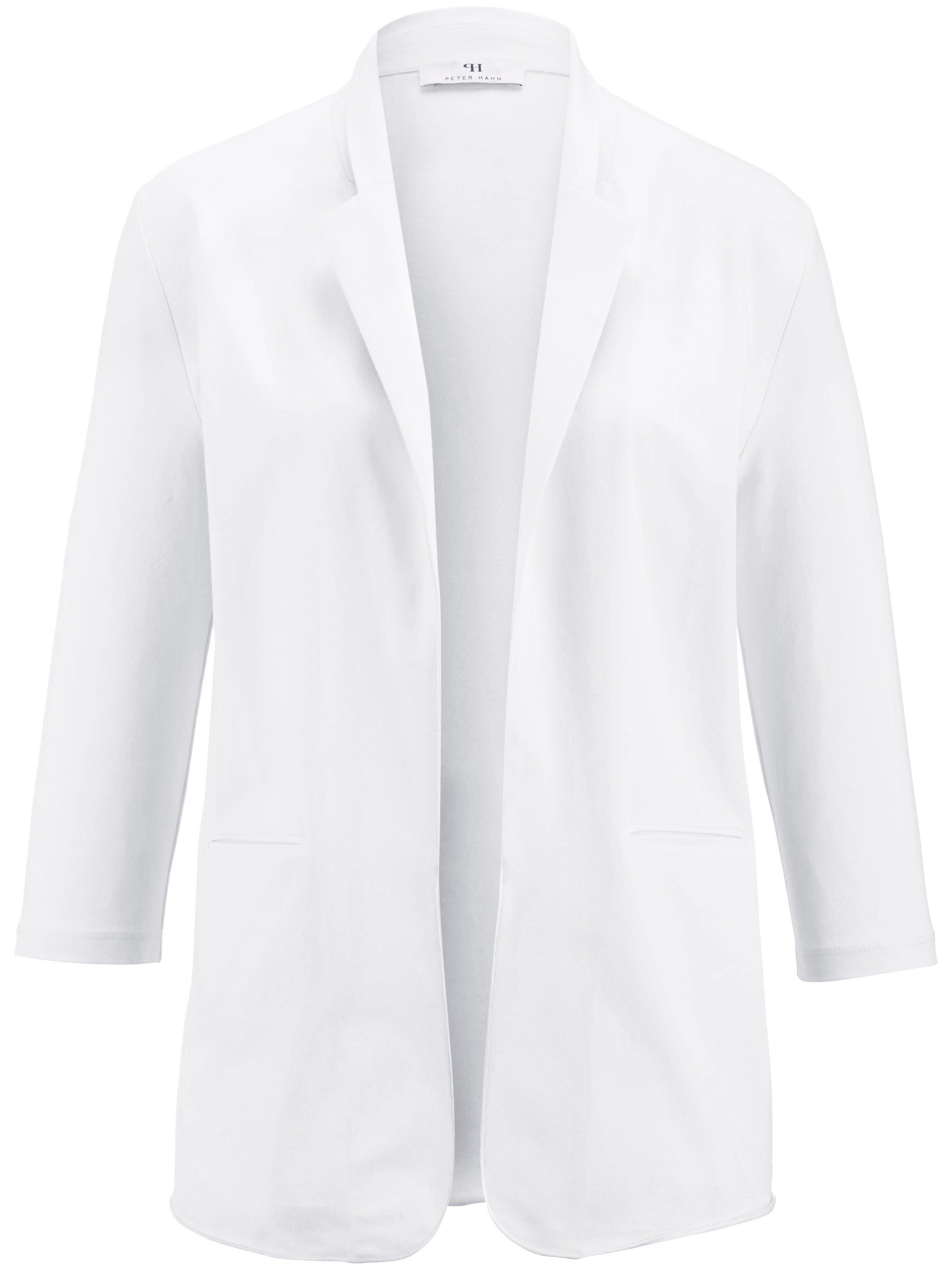 Jersey-Blazer 3/4-Arm Peter Hahn weiss günstig online kaufen
