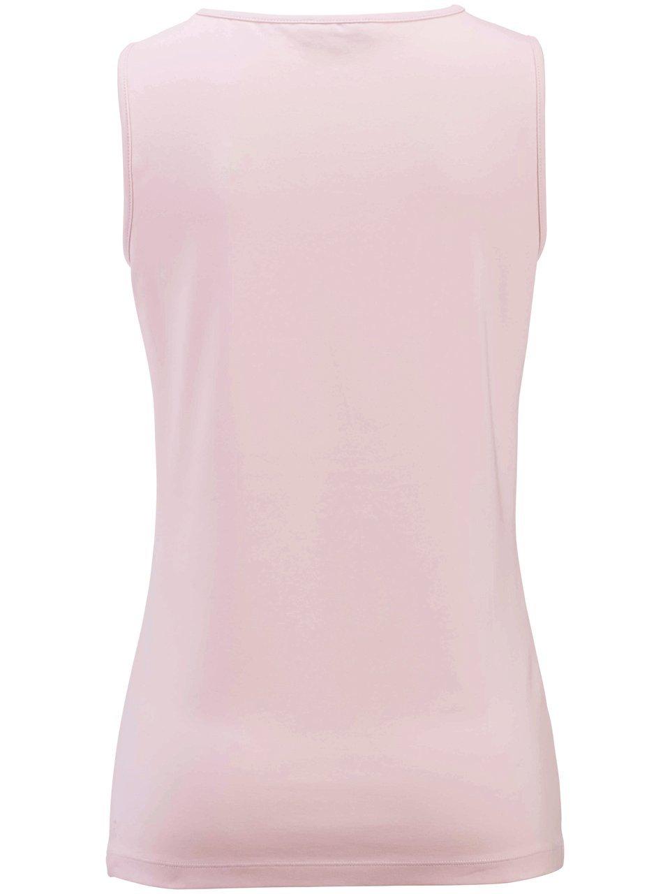 Thumbnail - Jersey-Top V-Ausschnitt Peter Hahn rosé