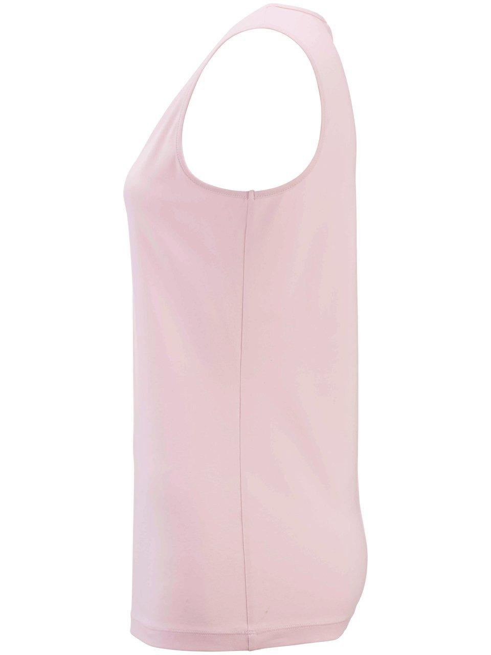 Thumbnail - Jersey-Top V-Ausschnitt Peter Hahn rosé