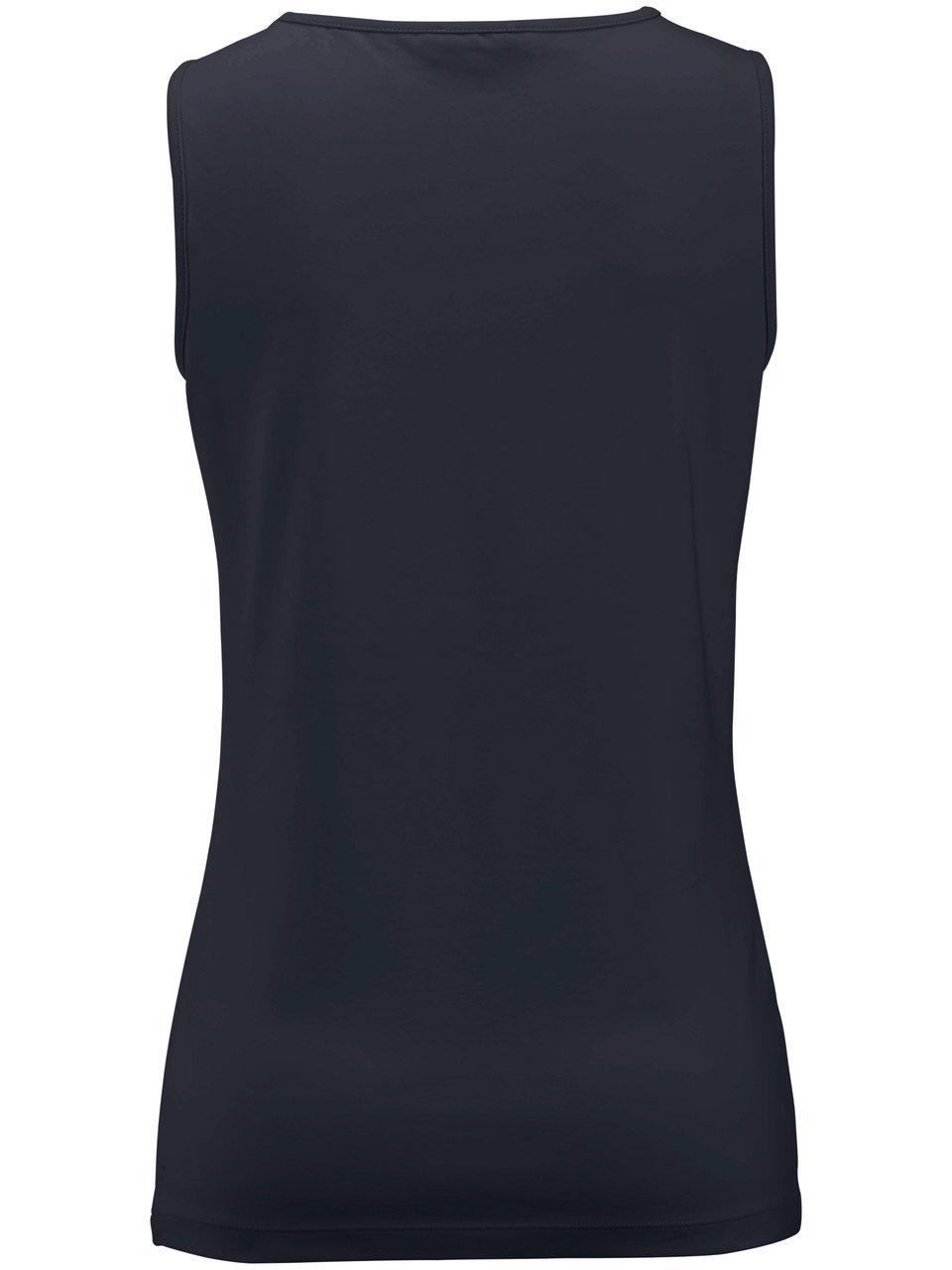 Thumbnail - Jersey-Top V-Ausschnitt Peter Hahn blau
