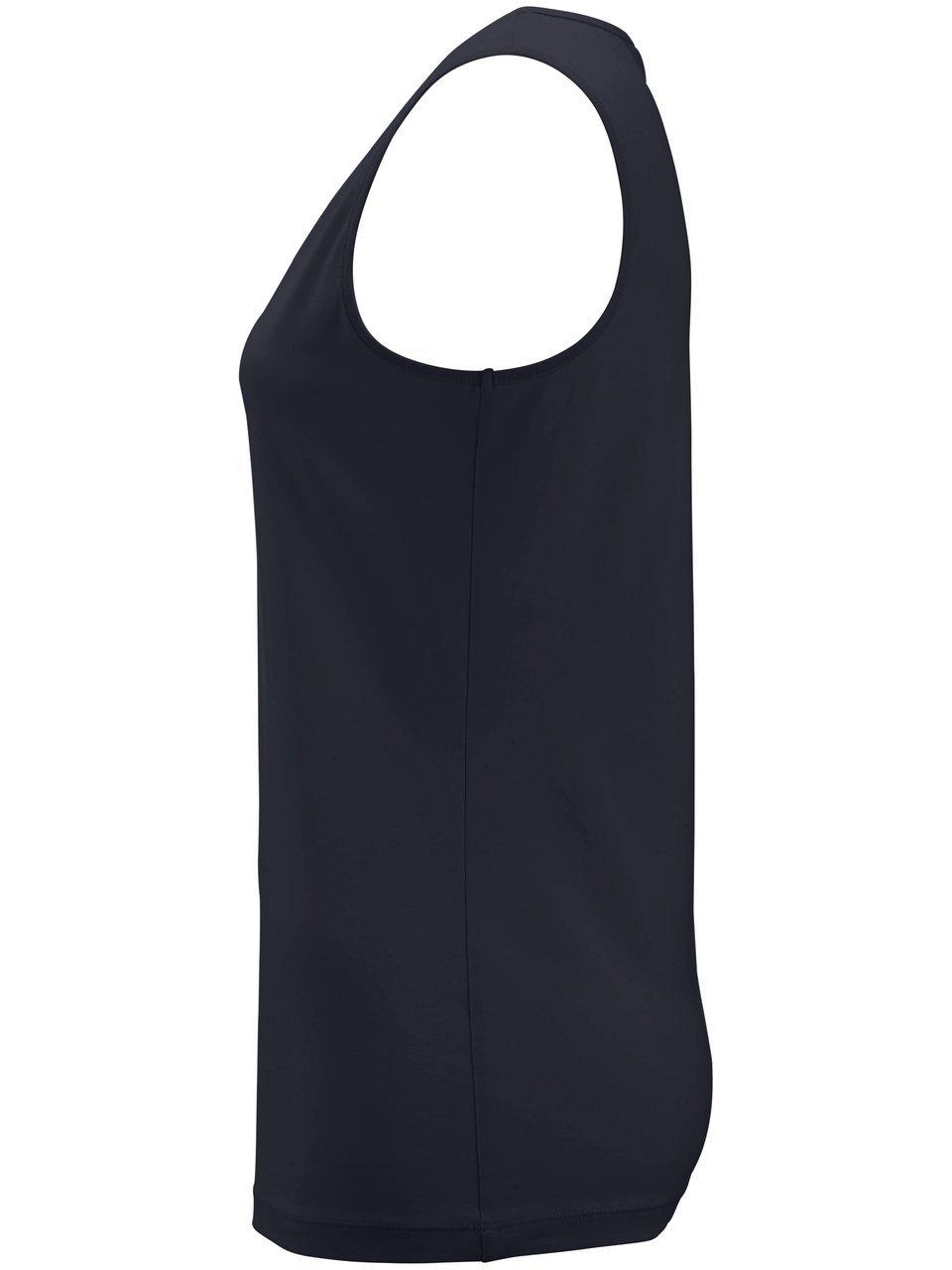 Thumbnail - Jersey-Top V-Ausschnitt Peter Hahn blau