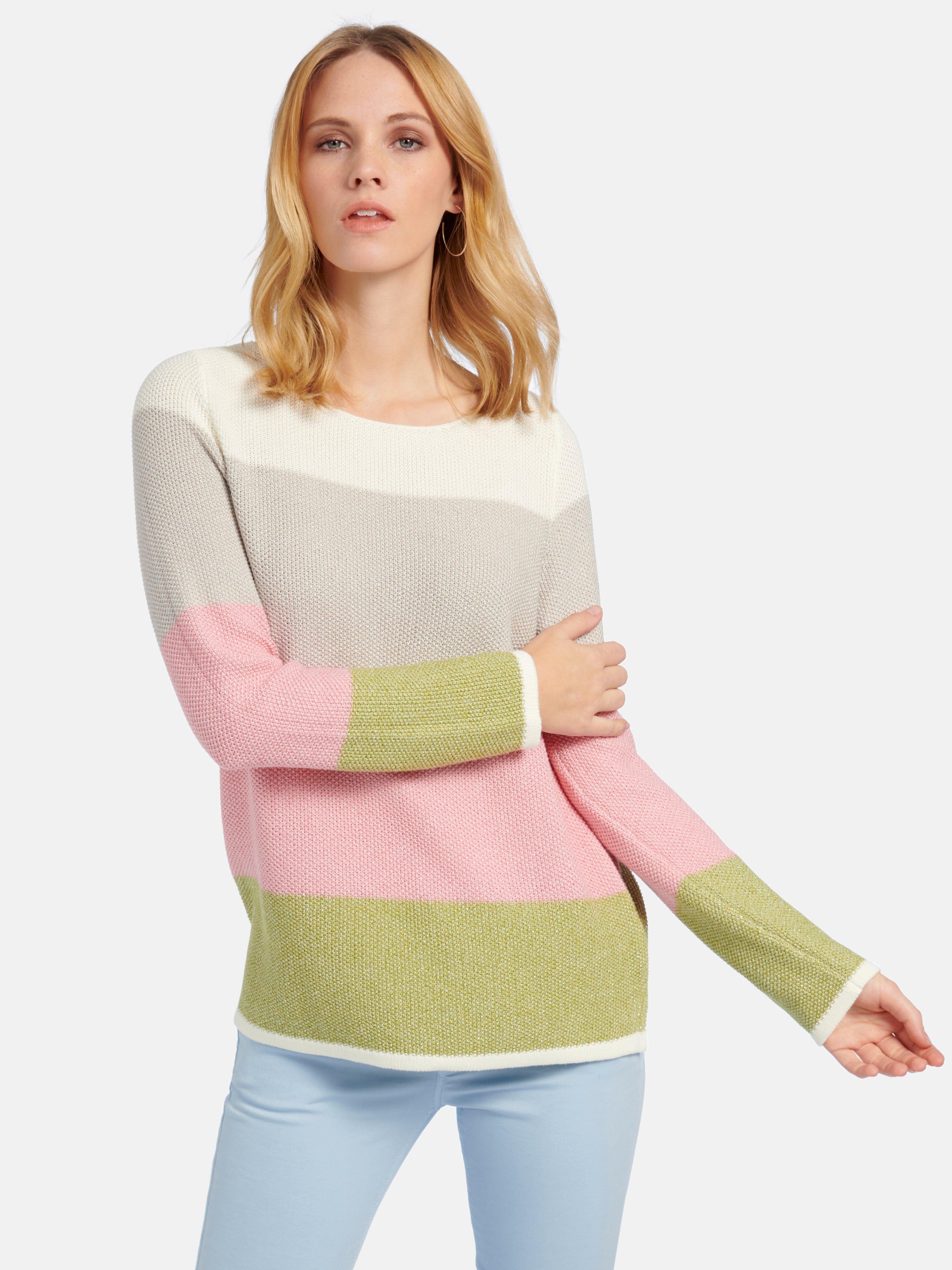 Peter Hahn - Pullover mit U-Boot-Ausschnitt