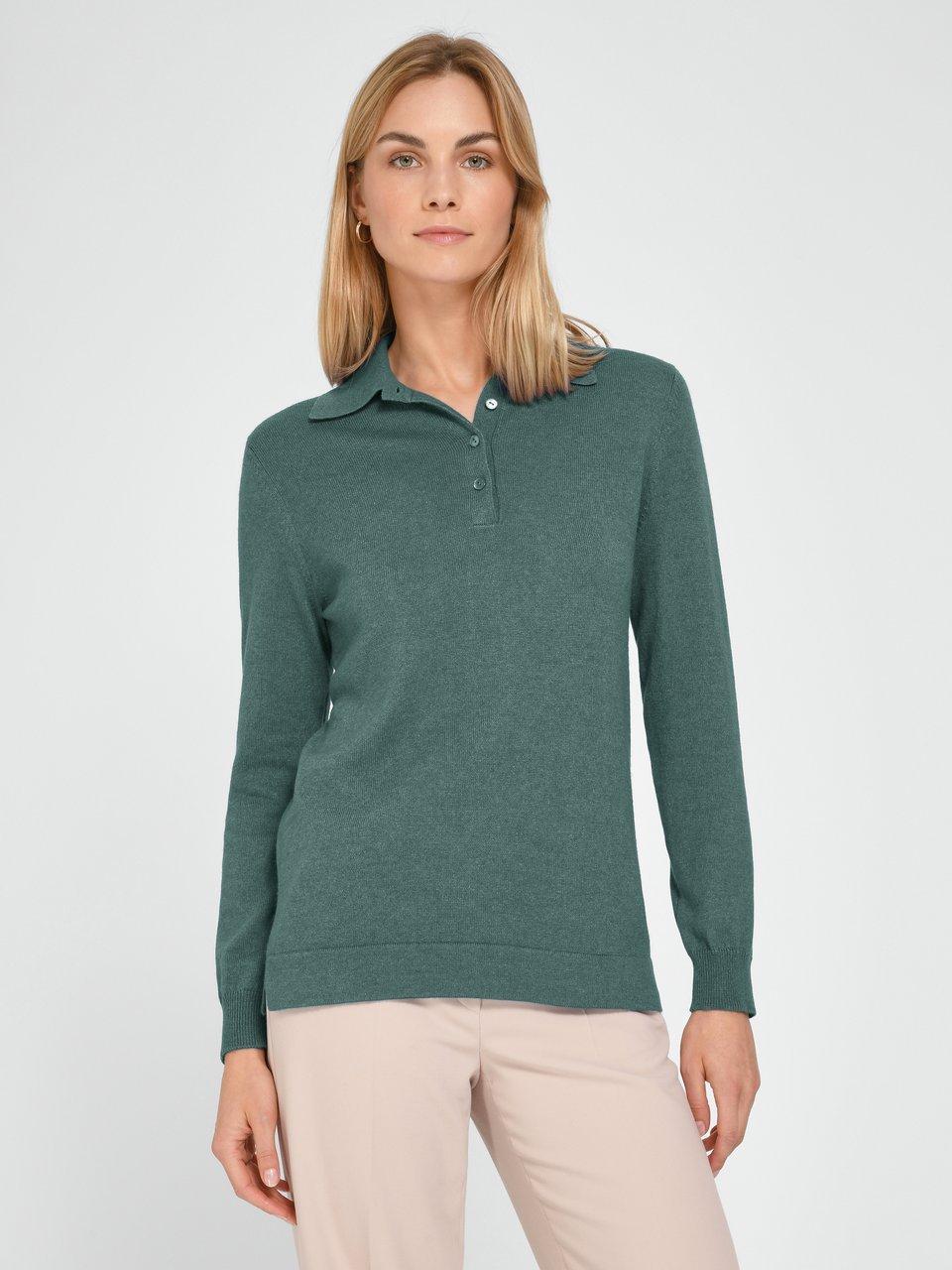 Peter Hahn Seide/Kaschmir - Polo-Pullover Modell Pia
