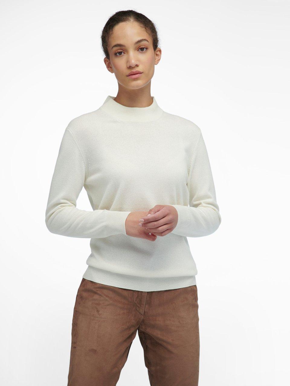 Peter Hahn - Stehbund-Pullover Modell Sabrina aus Seide und Kas