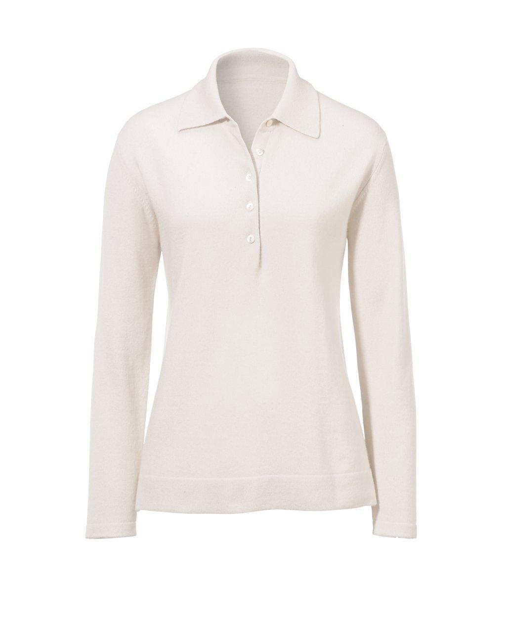 Polotrui model Paula Van Peter Hahn Cashmere beige