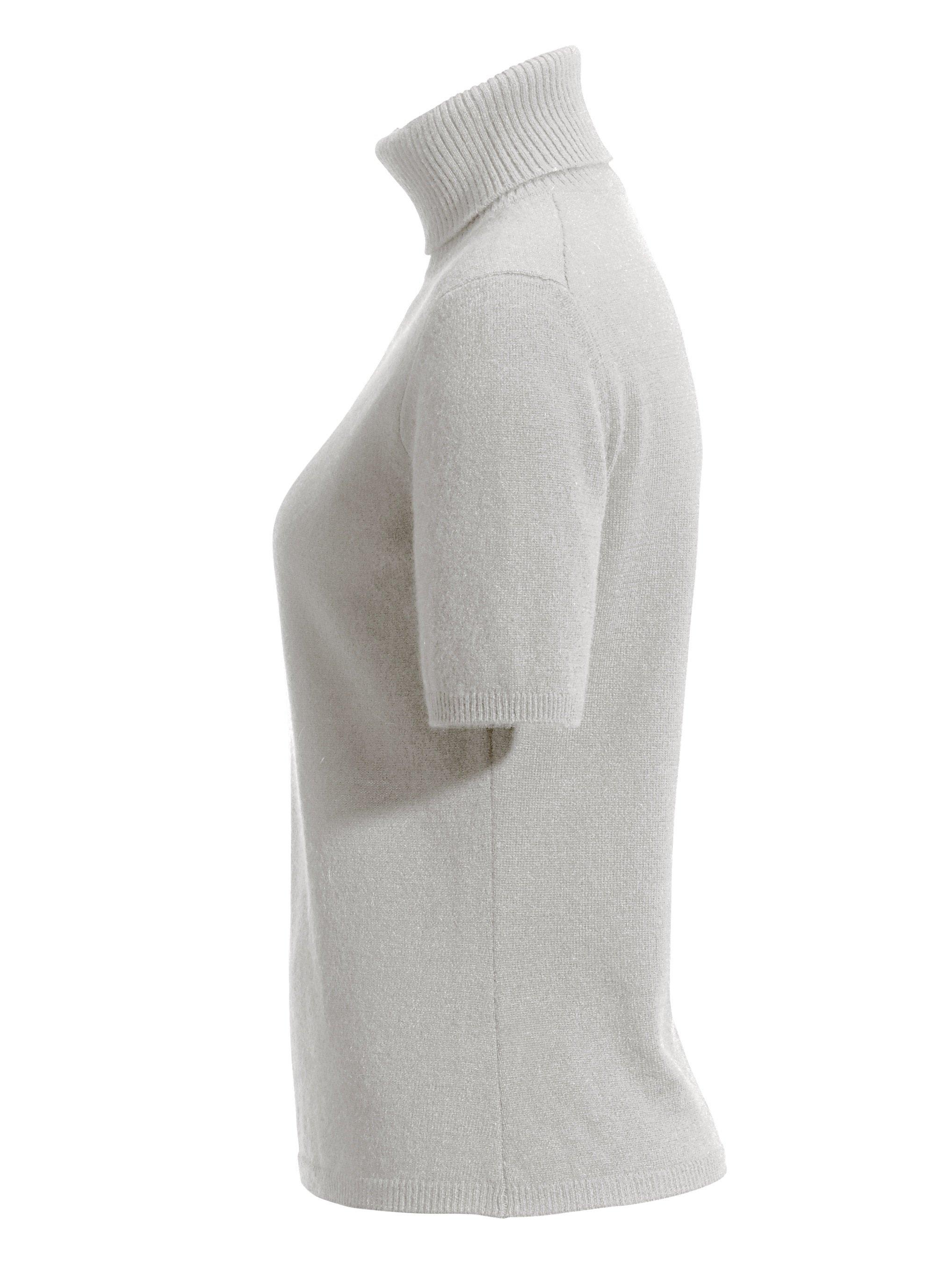 Thumbnail - Rollkragen-Pullover aus 100% Premium-Kaschmir Peter Hahn Cashmere grau