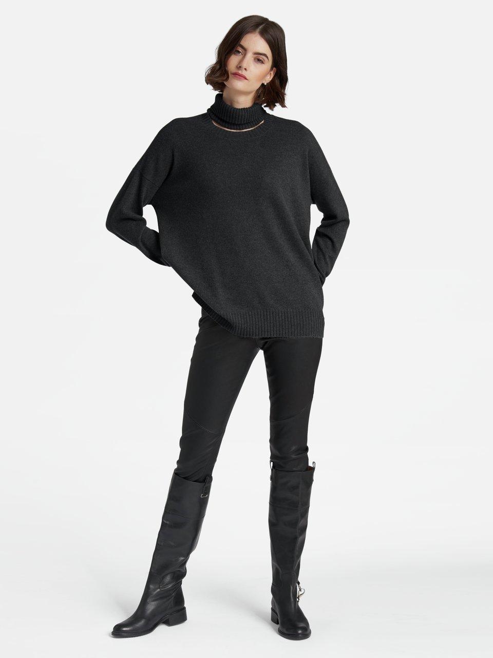 Peter Hahn Cashmere - Le pull 100% cachemire avec petites fentes