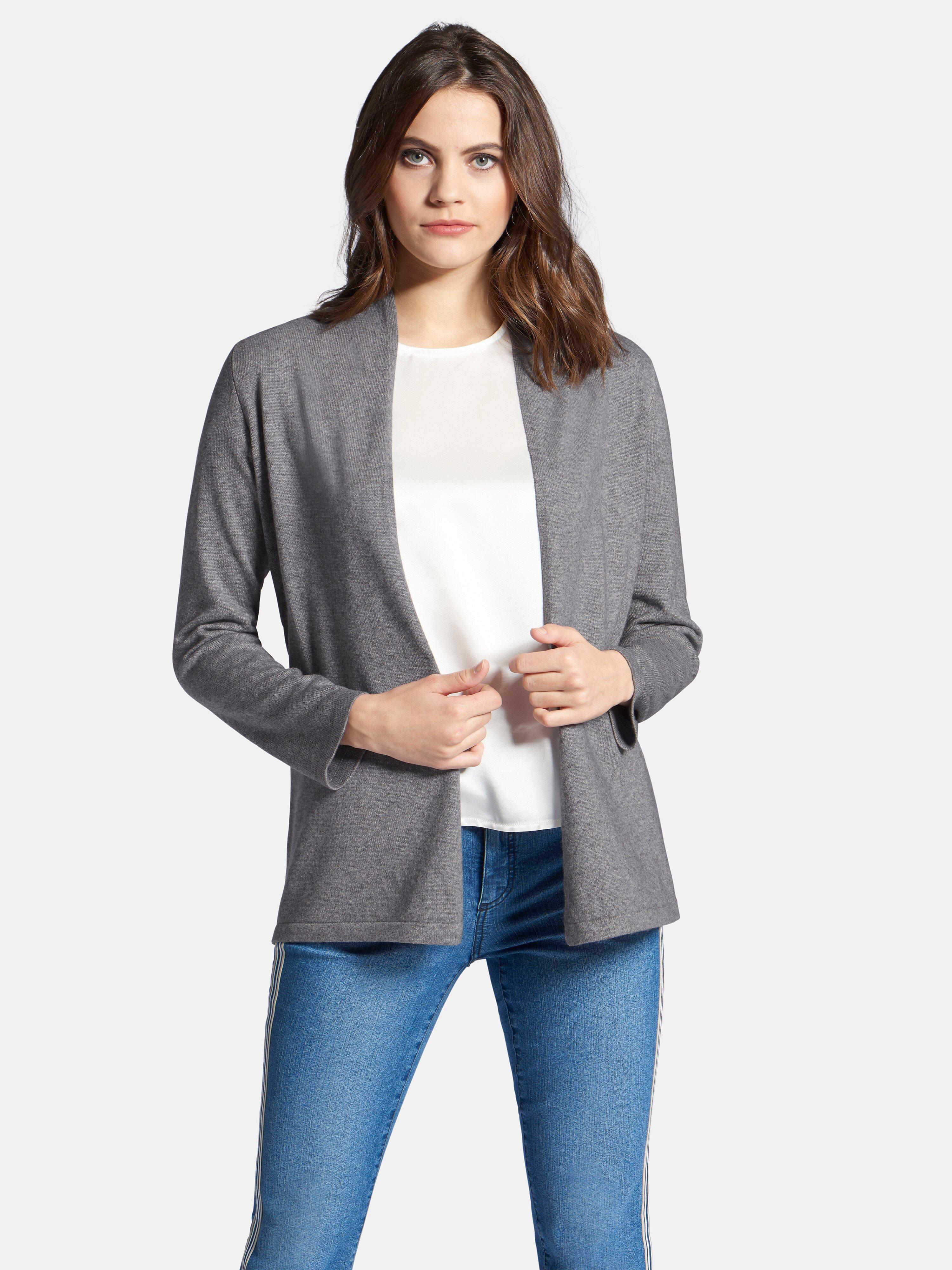 Peter Hahn - Strickjacke Modell Caro aus Seide und Kaschmir
