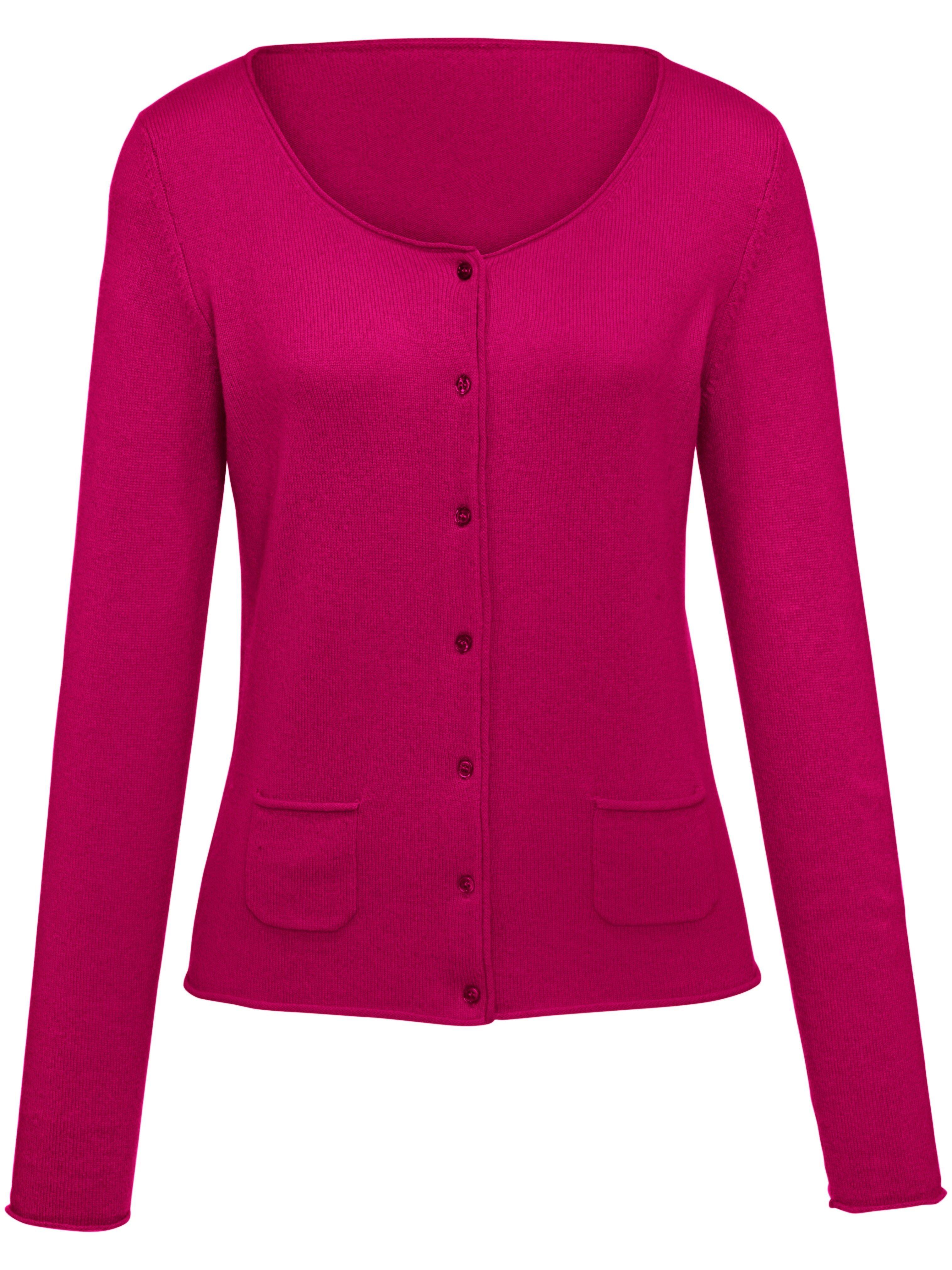 Cardigan aus 100 % Kaschmir FLUFFY EARS pink günstig online kaufen