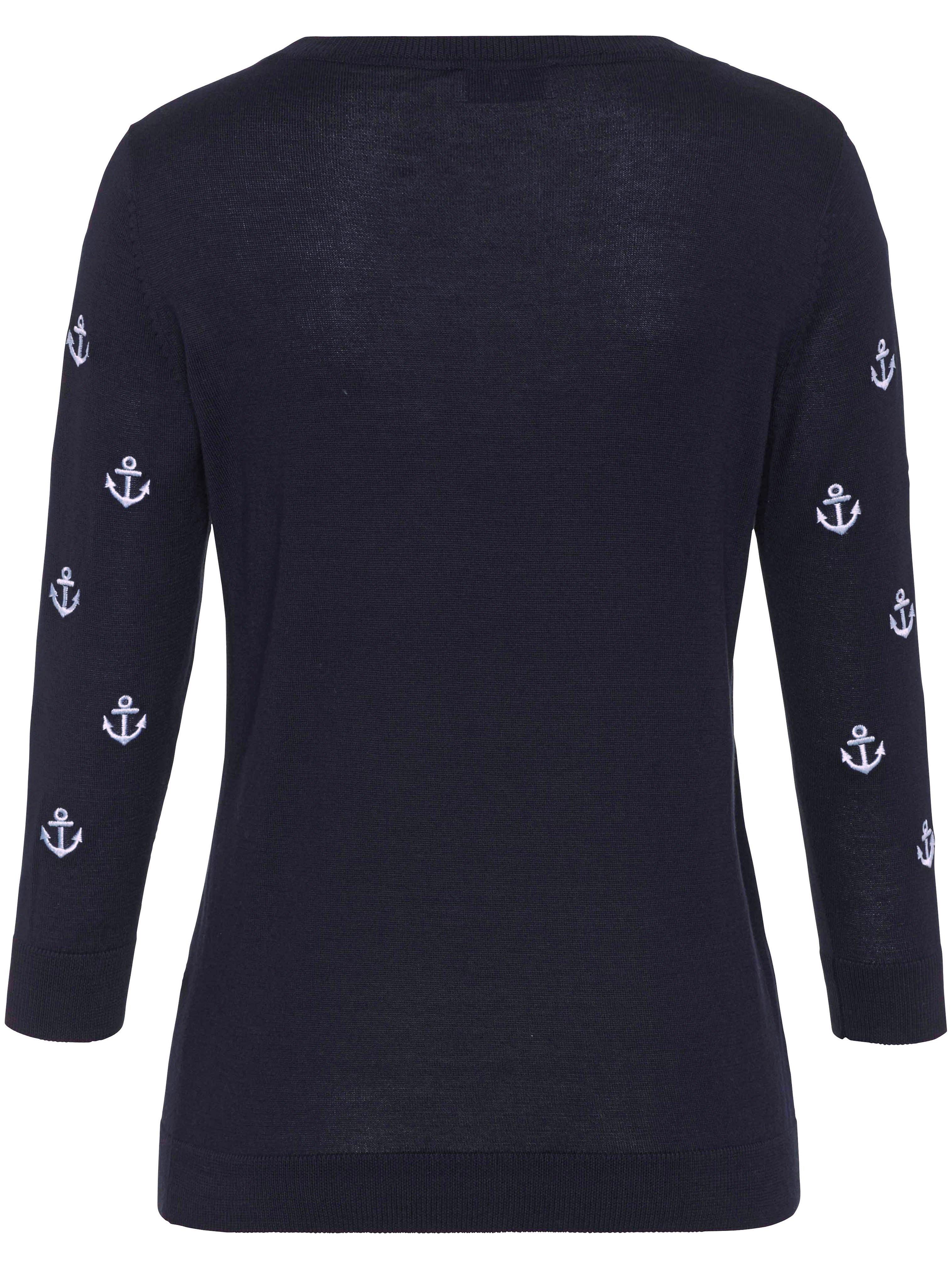 Thumbnail - Pullover aus 100% Baumwolle PIMA COTTON Peter Hahn blau