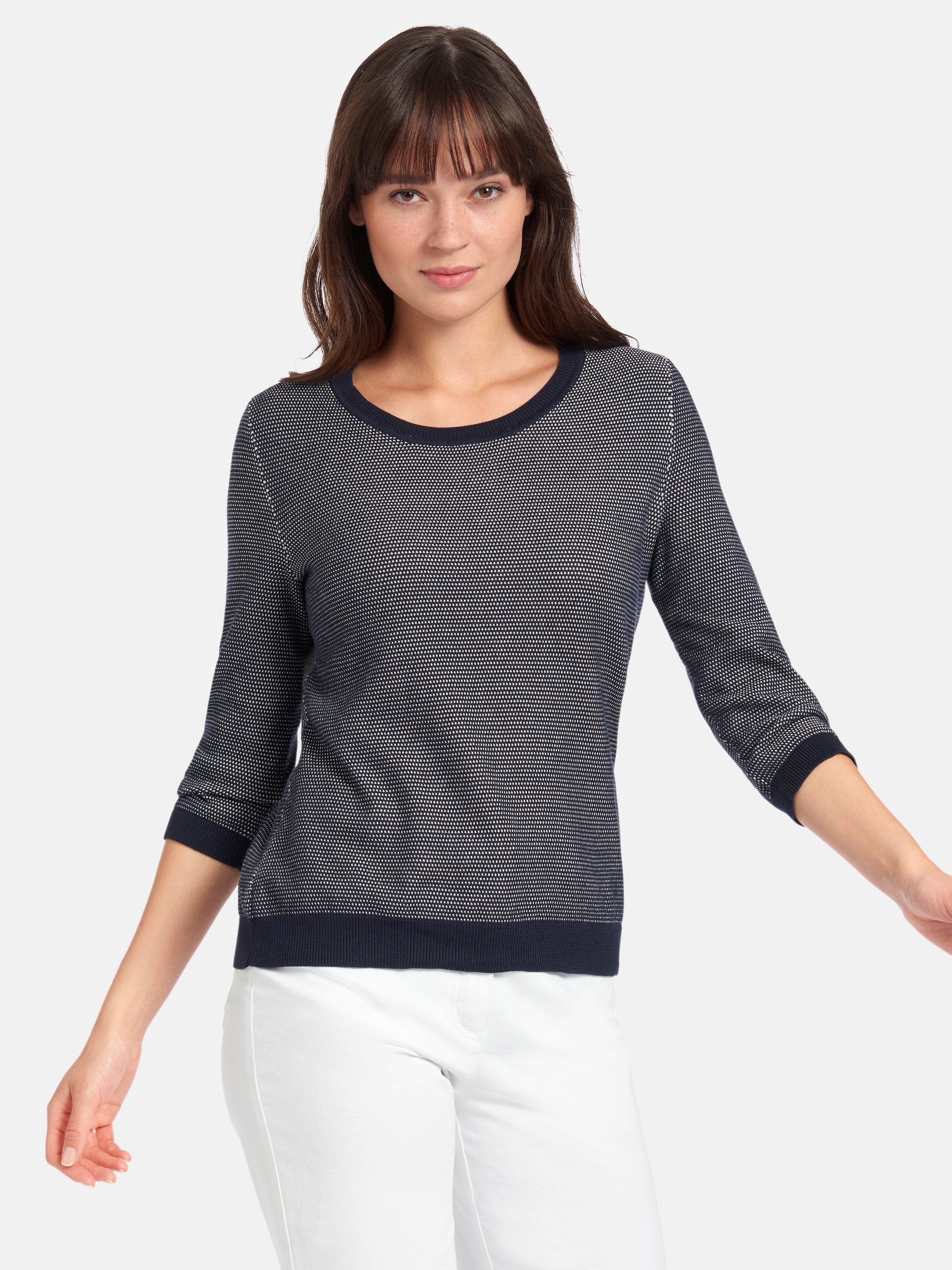 Peter Hahn - Rundhals-Pullover aus 100% SUPIMA®-Baumwolle