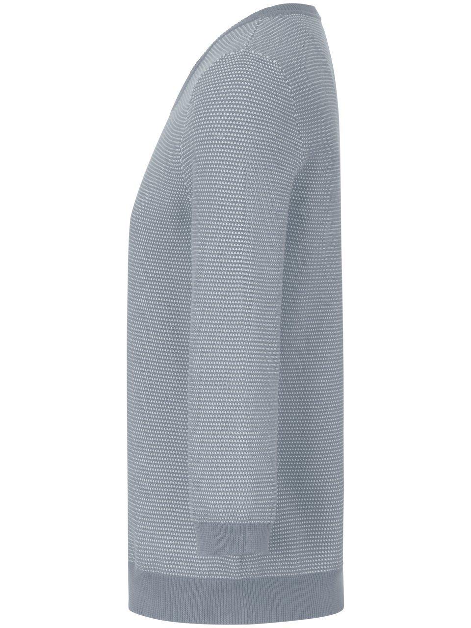 Thumbnail - Rundhals-Pullover aus 100% SUPIMA®-Baumwolle Peter Hahn blau