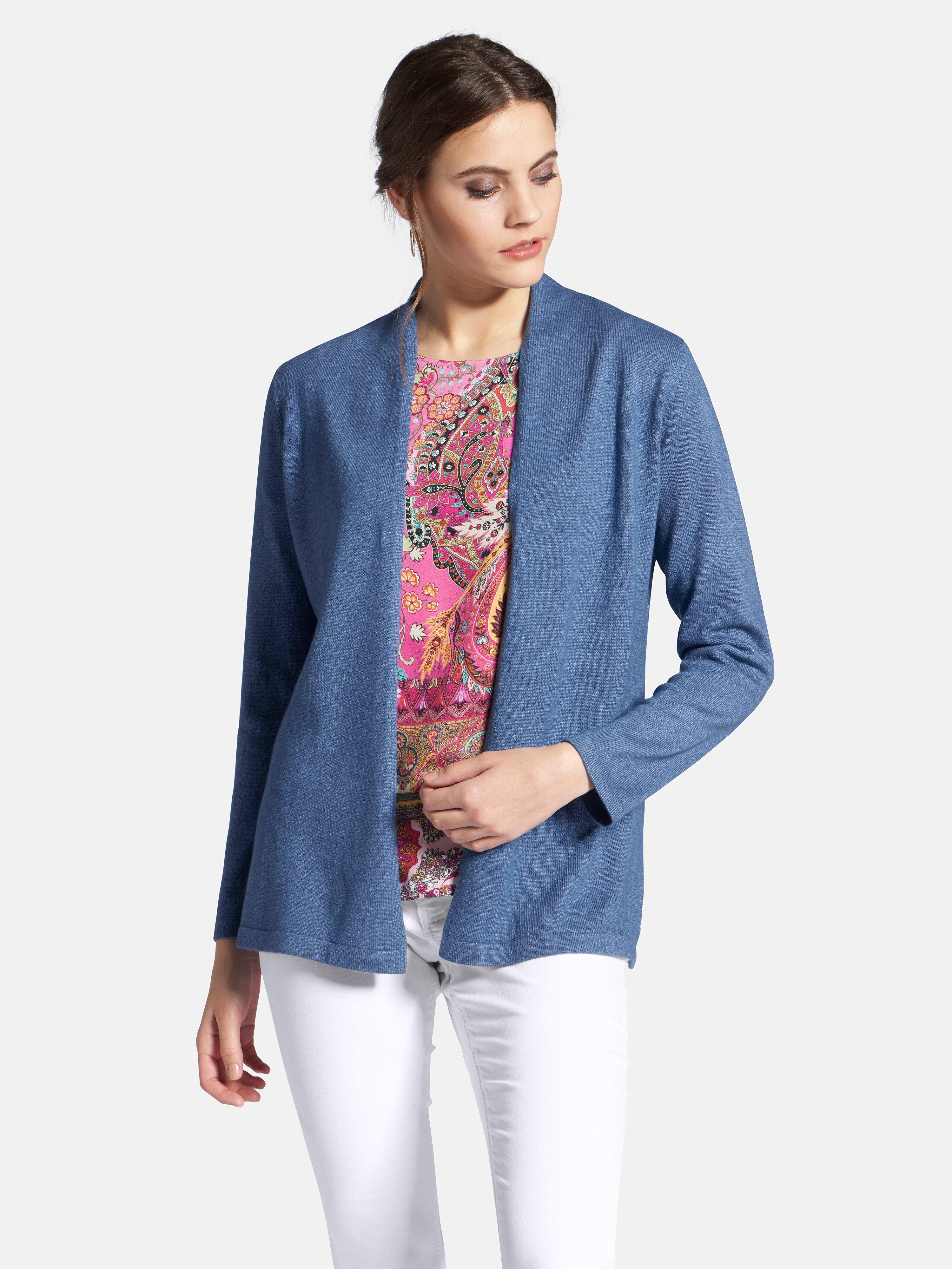 Peter Hahn - Strickjacke Modell Caro aus Seide und Kaschmir