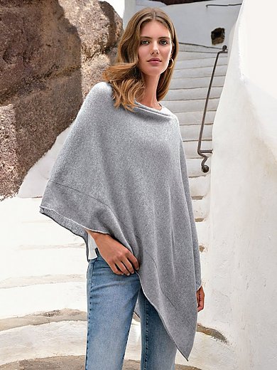 Peter Hahn Cashmere - Poncho made of 100% cashmere